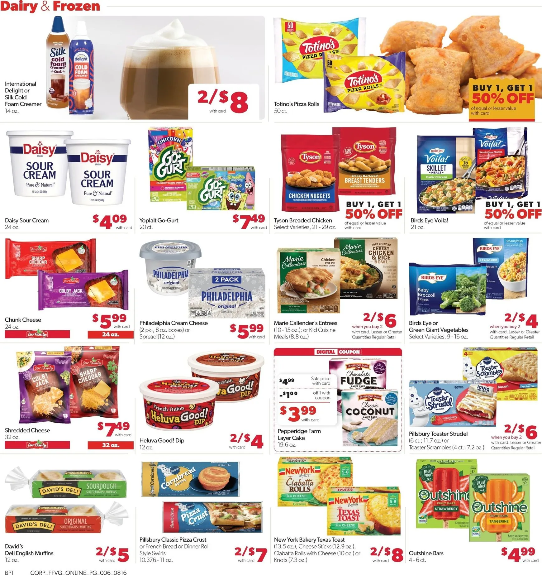 Weekly promotion Current Family Fare leaflet valid from Sunday 08/16/2026 to Saturday 08/22/2026 spanning from August 16 to August 22 2026 - Page 12 for Catalogue 365