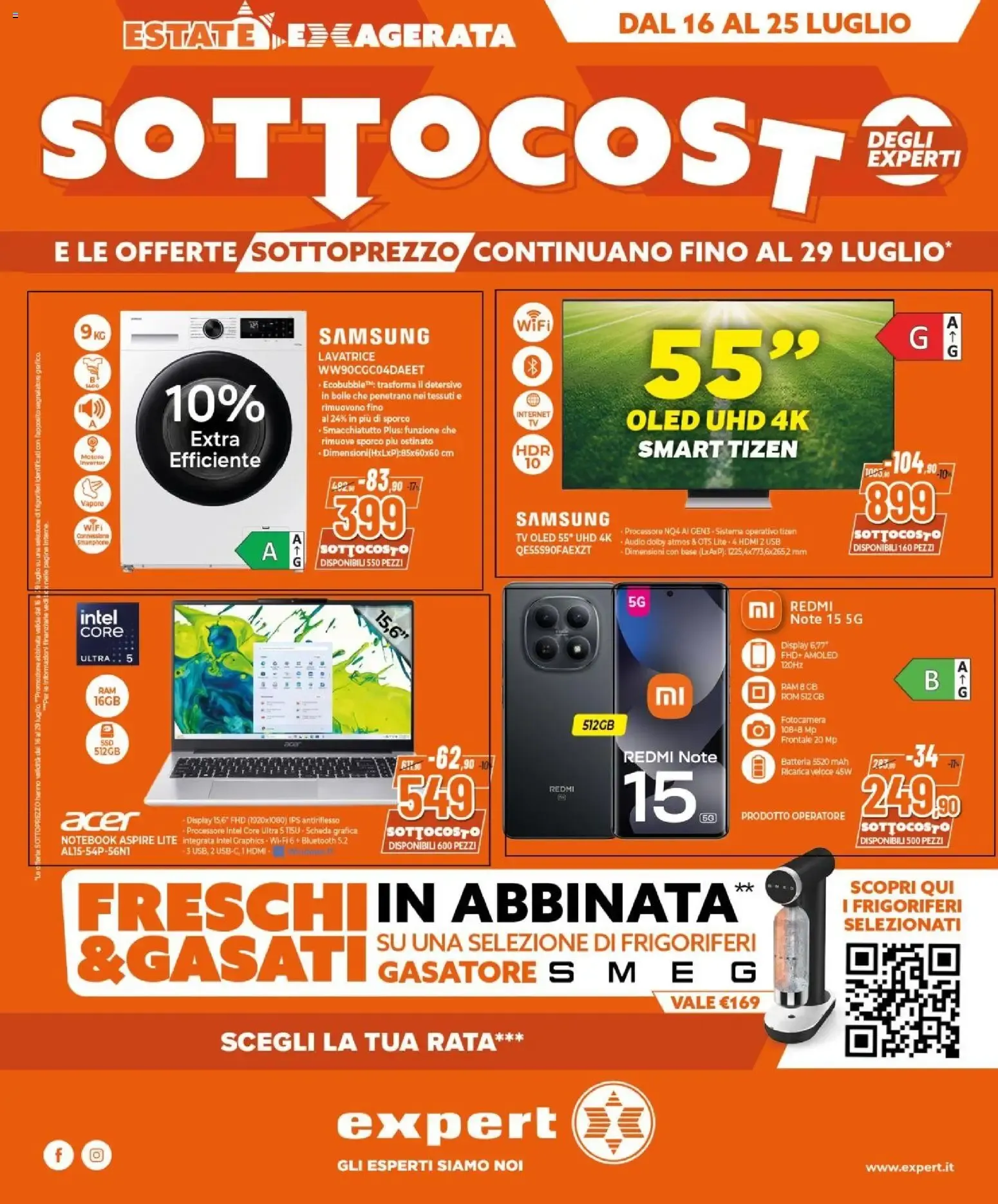 Expert Sottocosto - Estate Esagerata da 16 luglio a 29 luglio di 2026 - Pagina del volantino 1