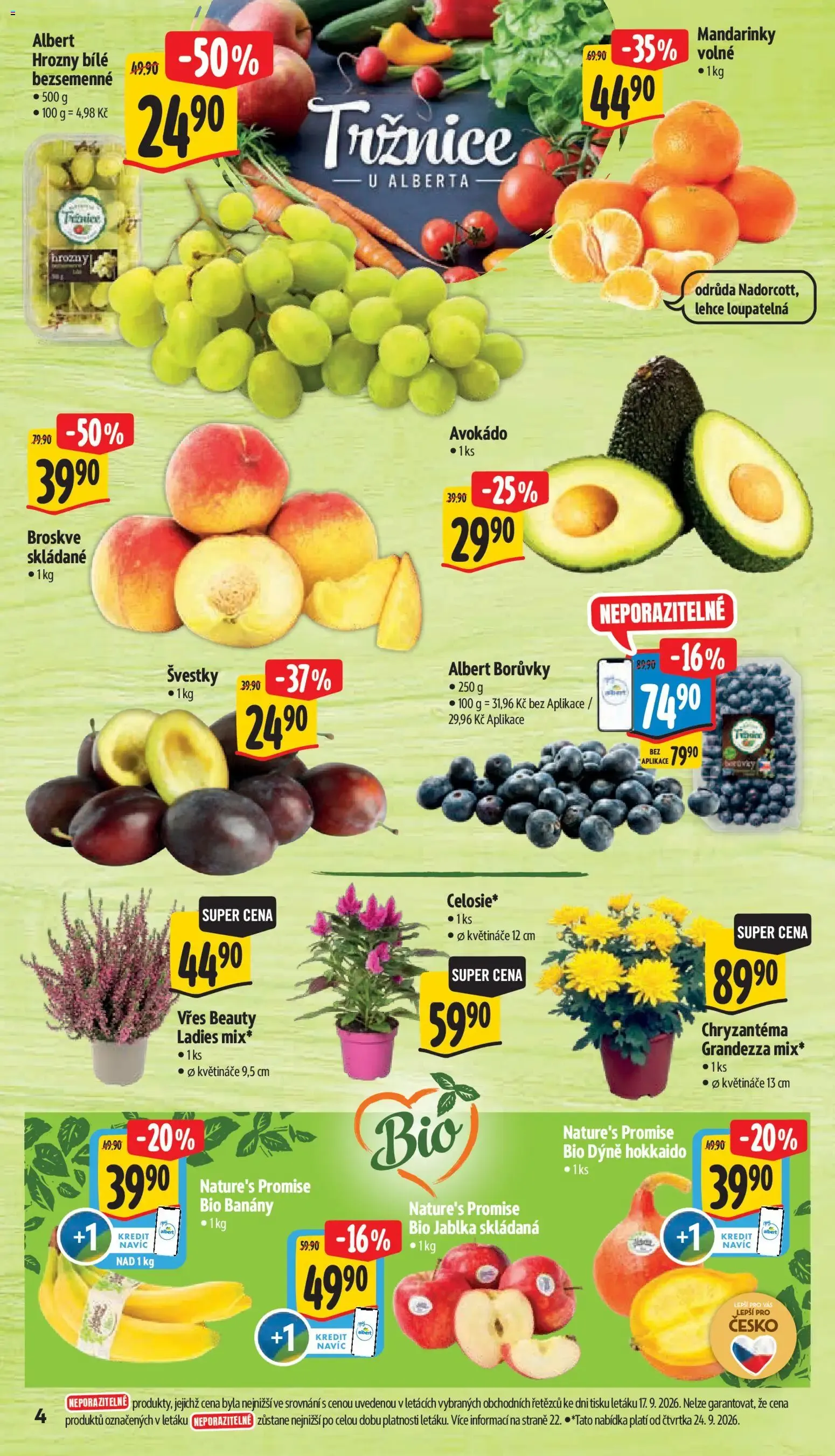 Albert leták - Supermarket od 23.09.2026 - Akční leták - 23. září 29. září 2026 - Page 10