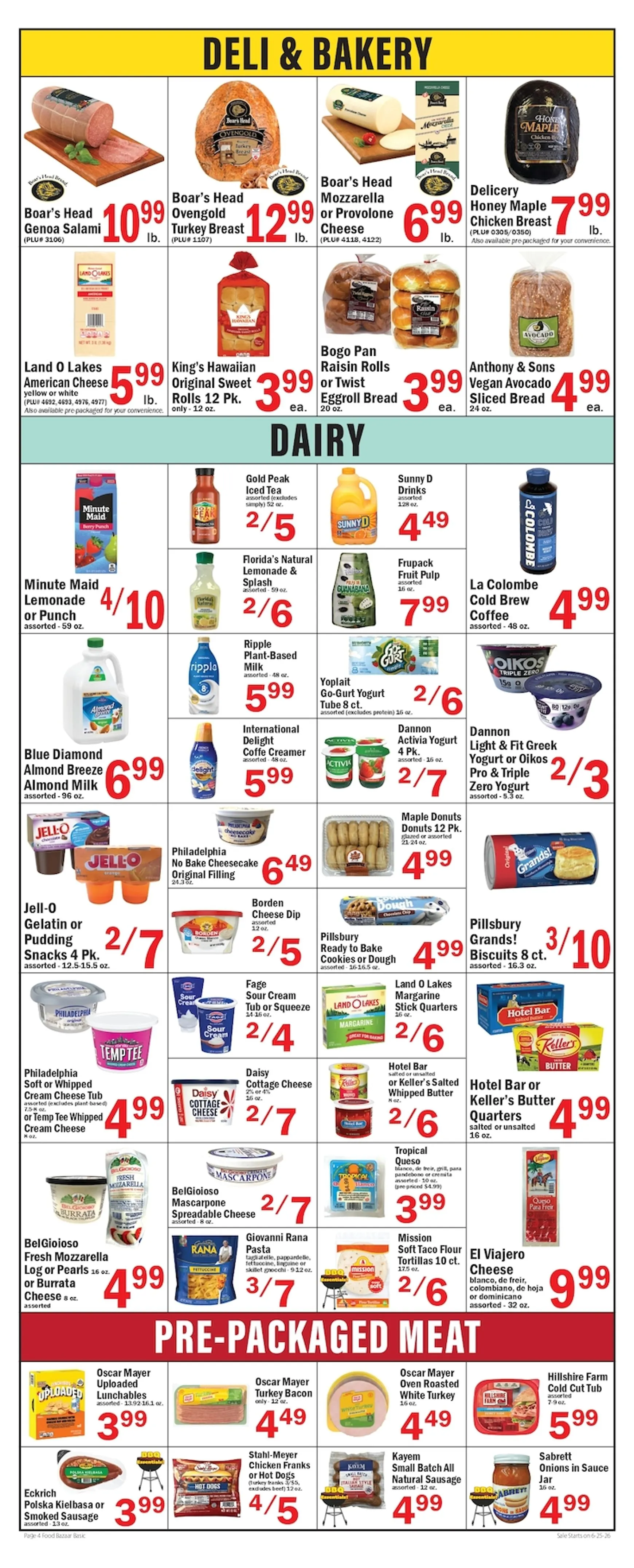 Weekly ad Food Bazaar Supermarket from June 25 to July 1 2026 - Page 4