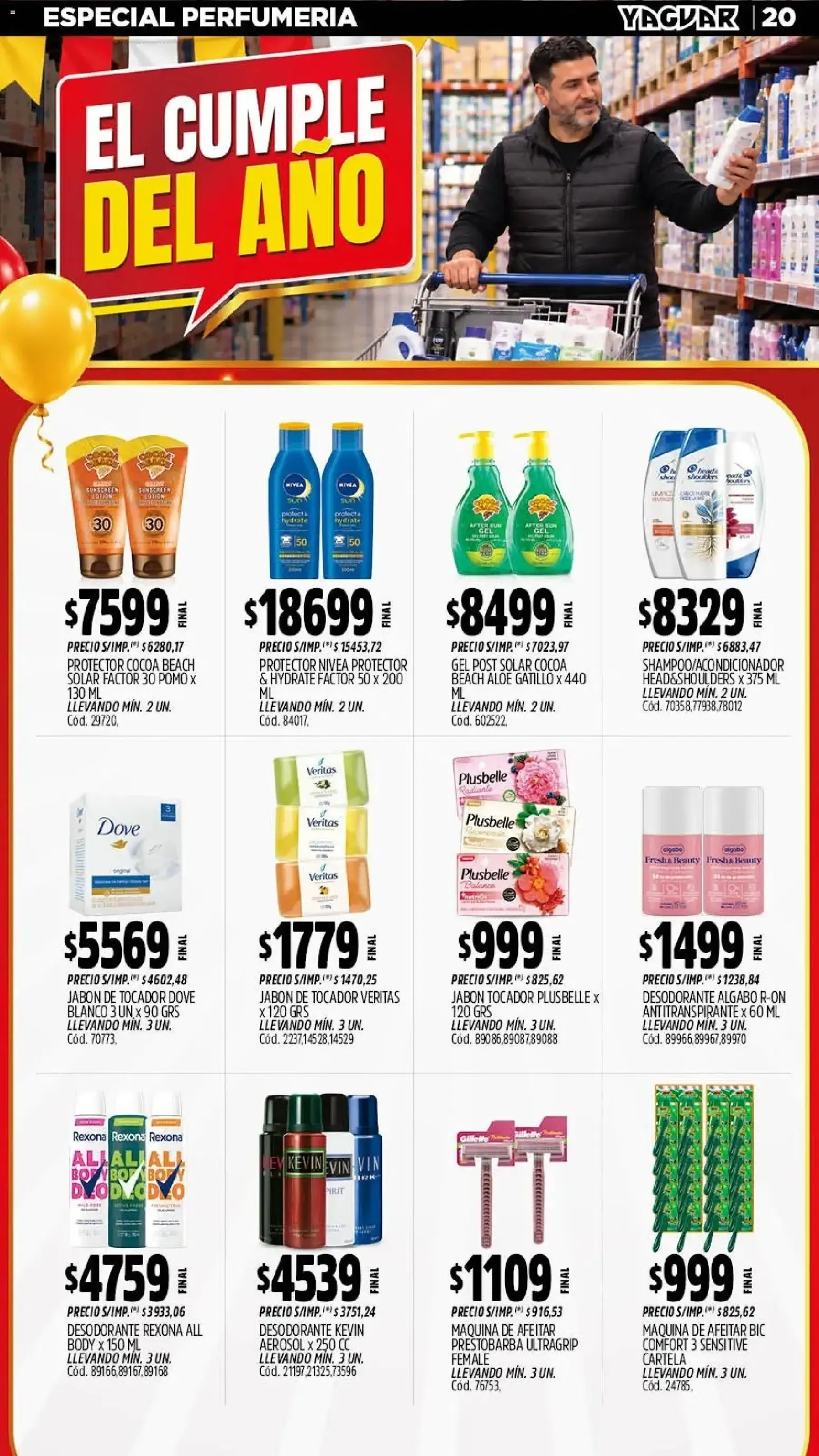 Ofertas de Mayorista Yaguar - El Cumple del Año 38 - Oferta Semanal Trelew 5 de octubre al 11 de octubre 2026 - Página 18 del catálogo