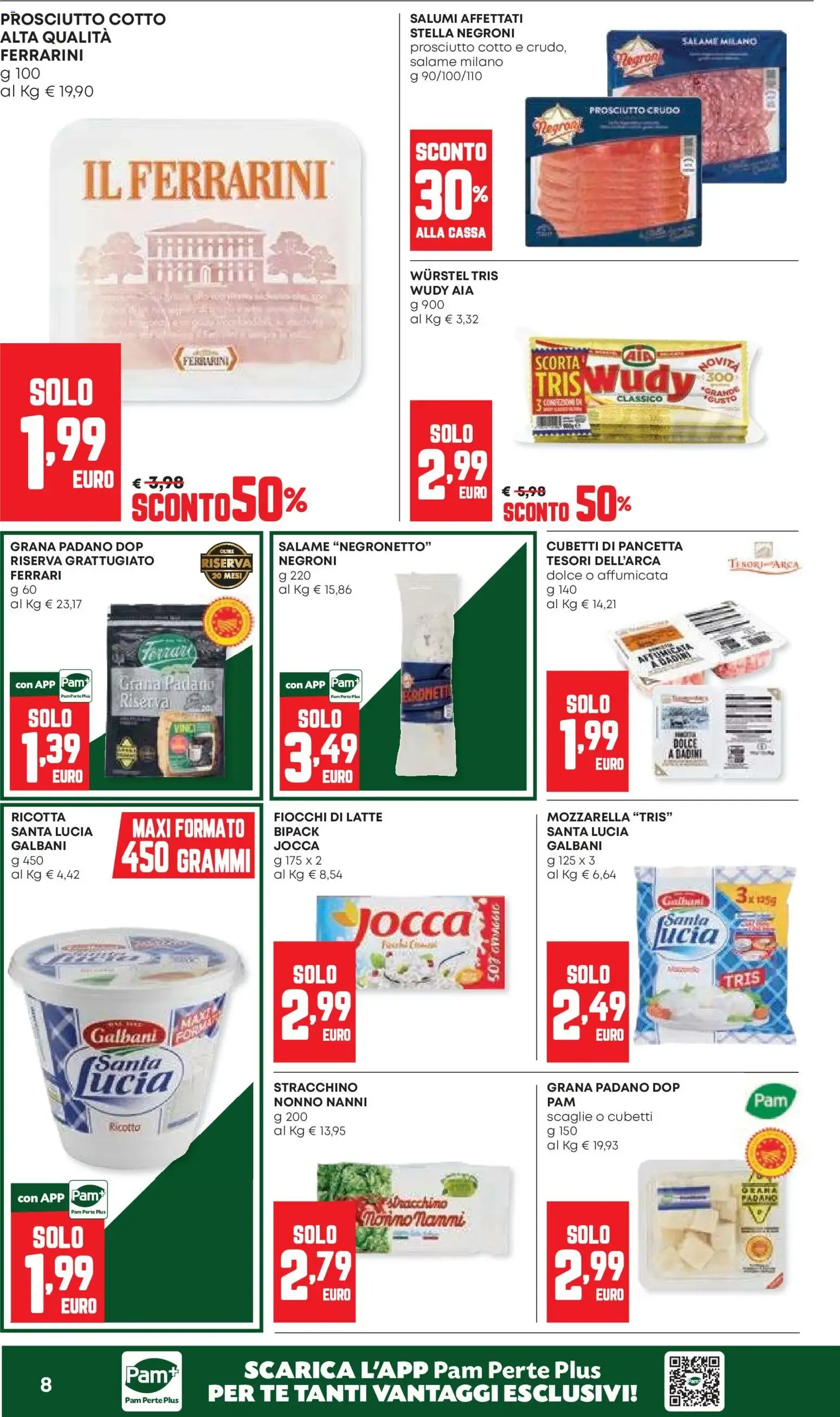 Pam Panorama: Convenienza a pieni voti da 27 agosto a 9 settembre di 2026 - Pagina del volantino 8