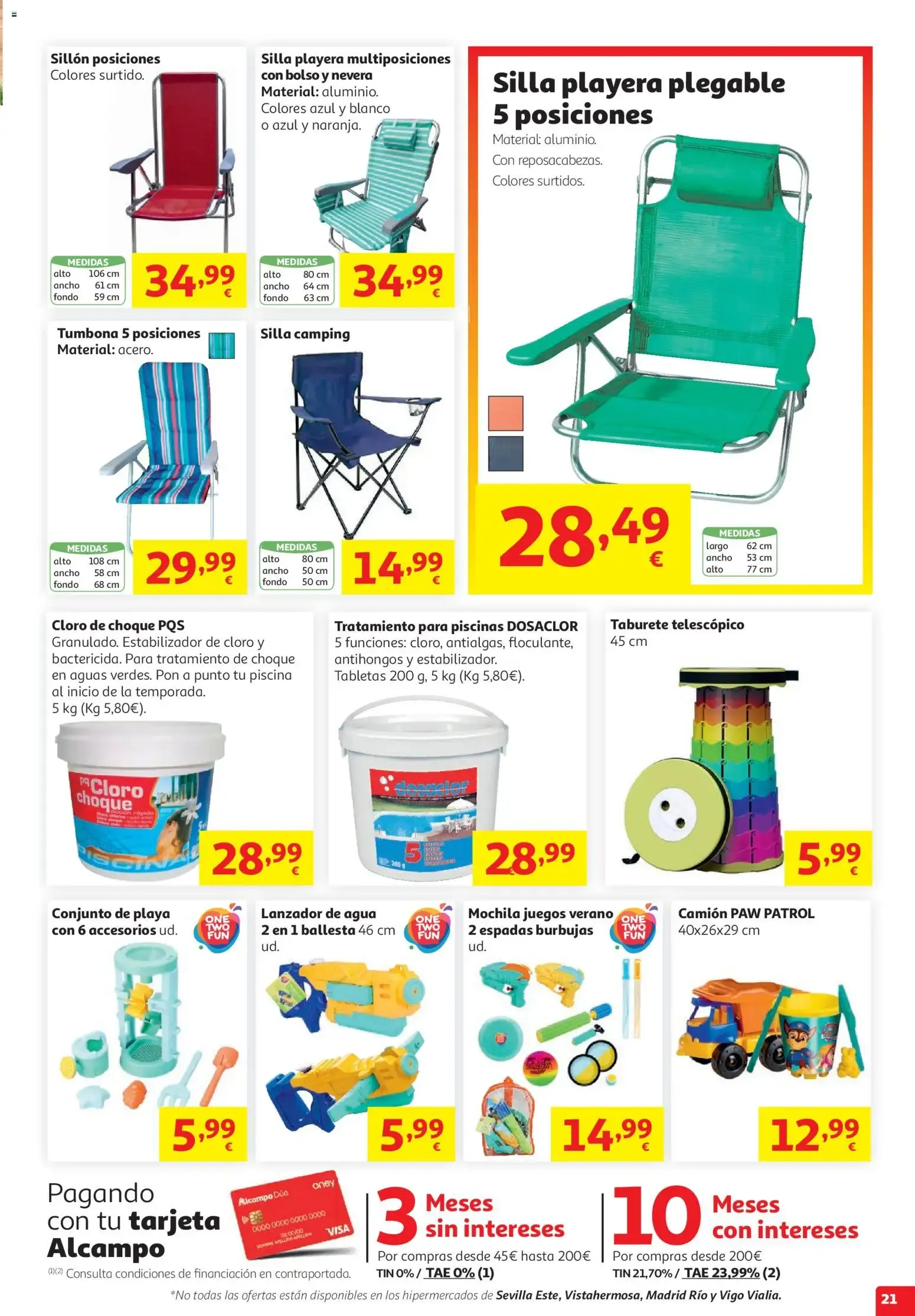 Catálogo de Alcampo Verano Frutal 15 de julio al 28 de julio 2026 - Página 21