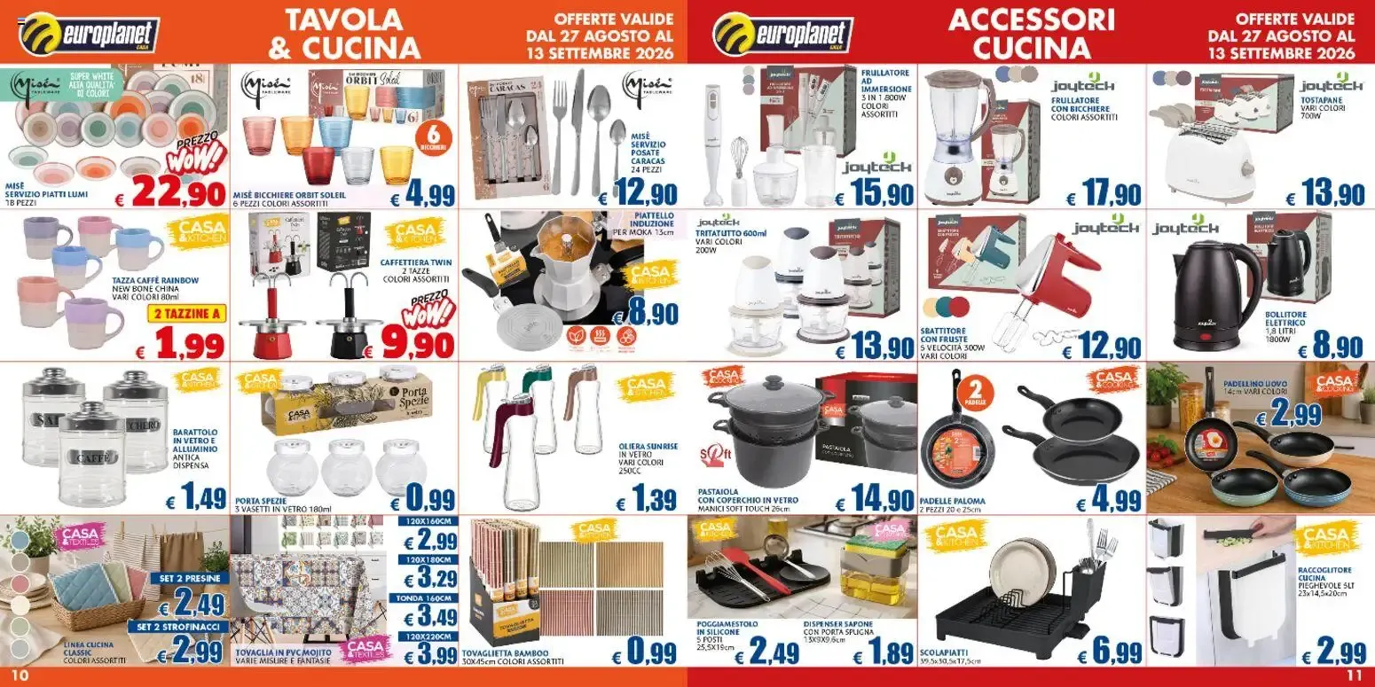 Nuovo Europlanet Casa volantino dal 27/08/2026 > offerte anteprima 🛍️ da 27 agosto a 13 settembre di 2026 - Pagina del volantino 6