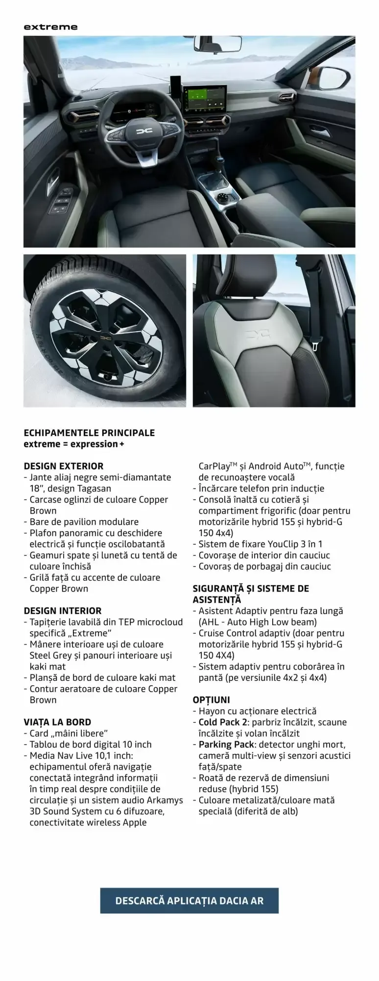 Catalog Dacia Bigster de la 12 august până la 31 ianuarie 2027 - Revista Pagina 18