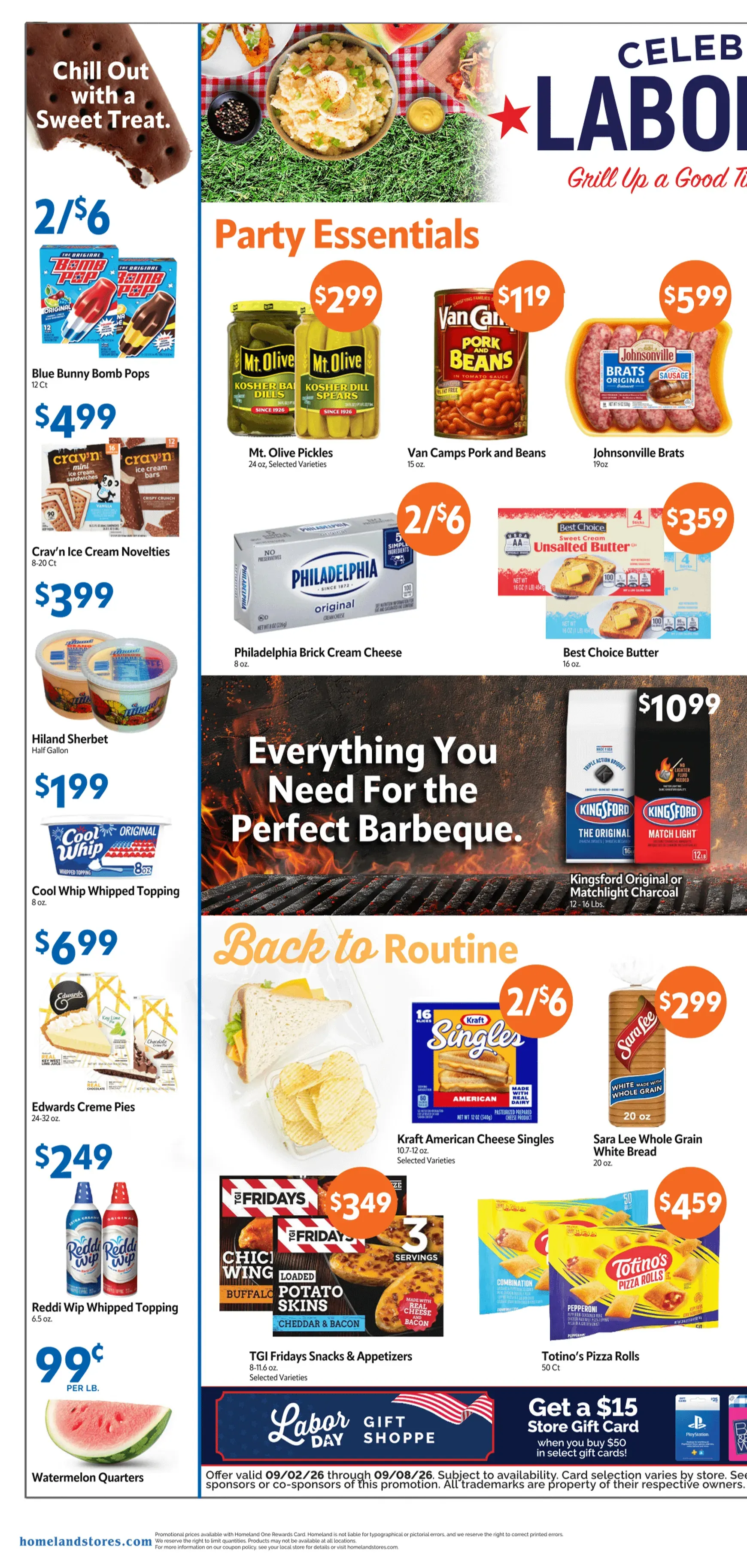 Weekly ad Homeland & United Supermarkets - Labor Day Sale from September 2 to September 8 2026 - Page 2
