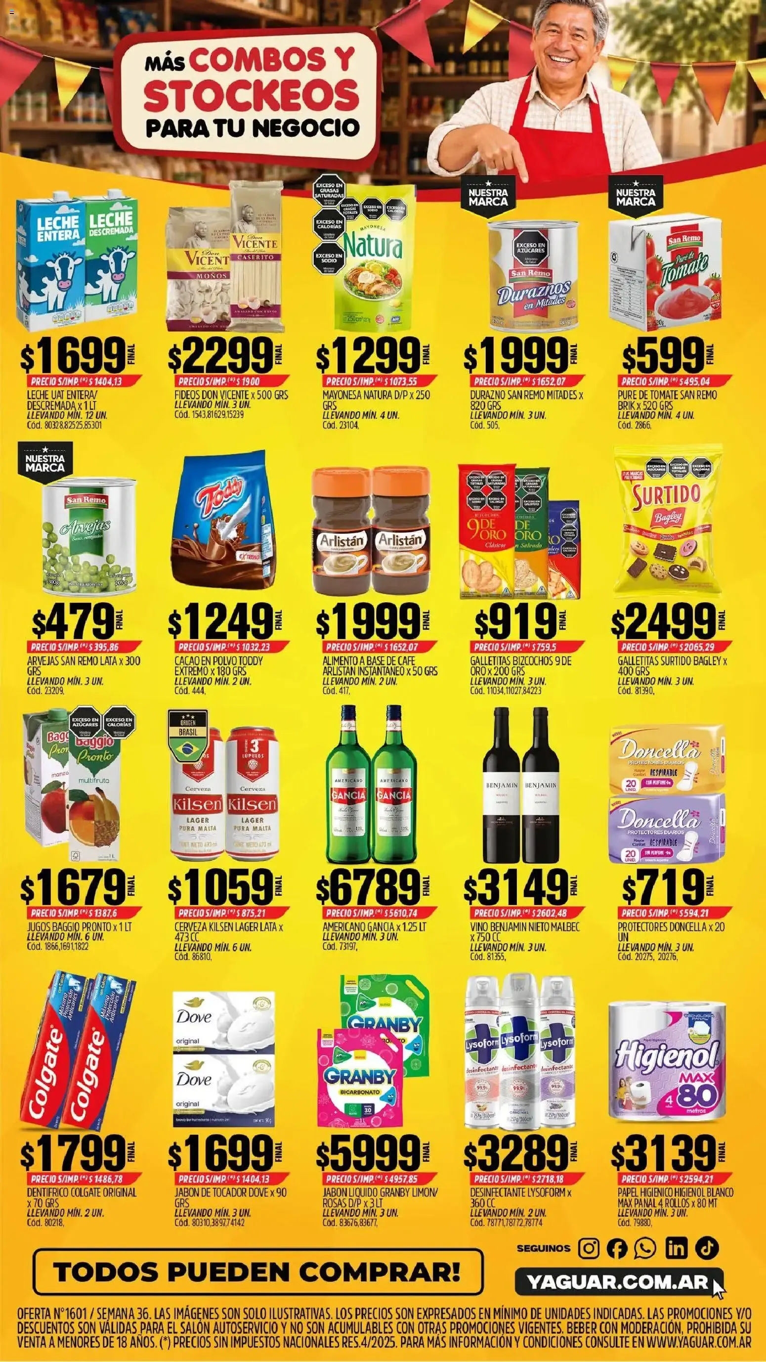 Ofertas de Mayorista Yaguar - Mes del Almacenero 31 de agosto al 5 de septiembre 2026 - Página 2 del catálogo