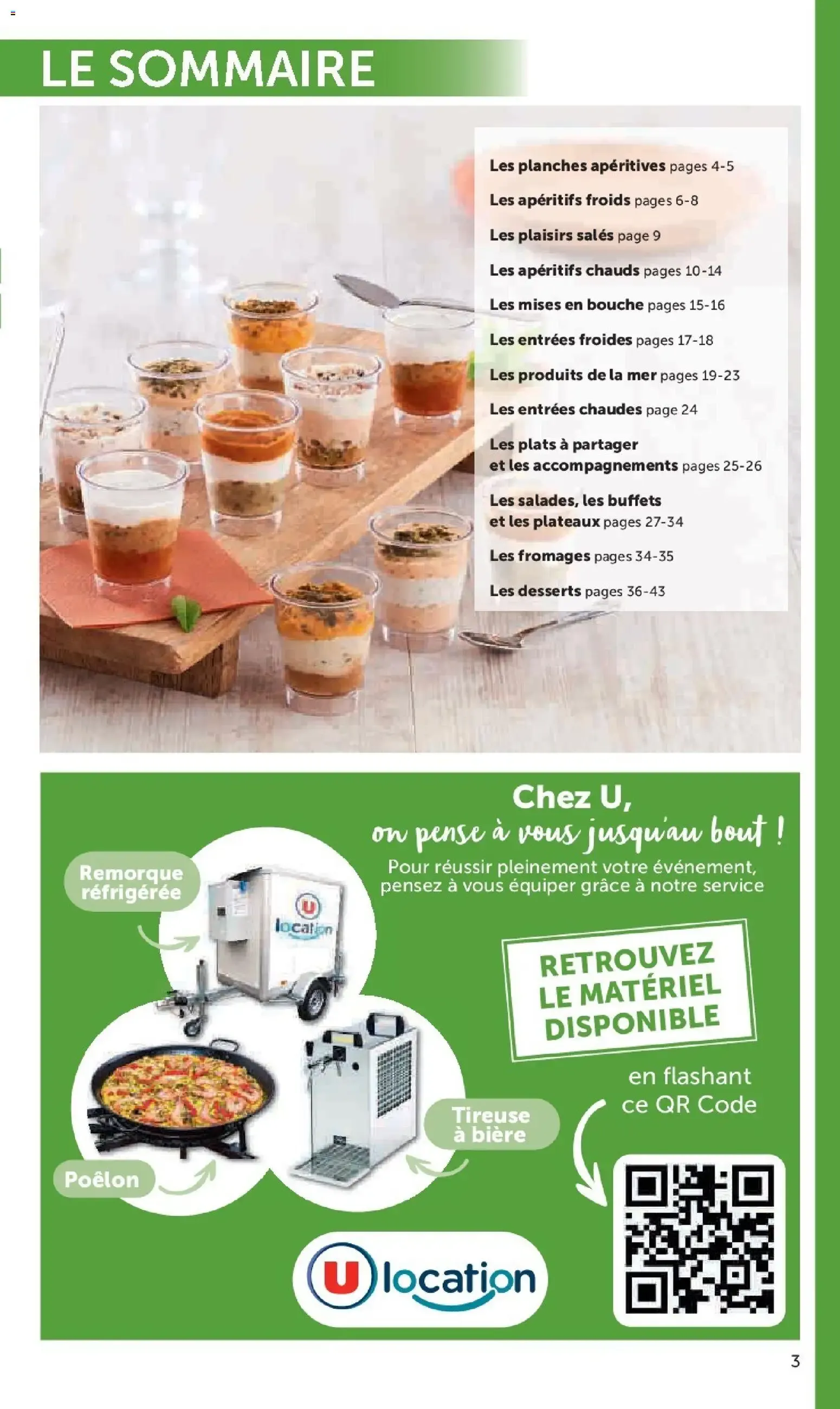 Hyper U - La carte Printemps Été à partir du 03/03/2026 - promo en ligne du 3 mars au 4 octobre 2026 - Catalogue page 3