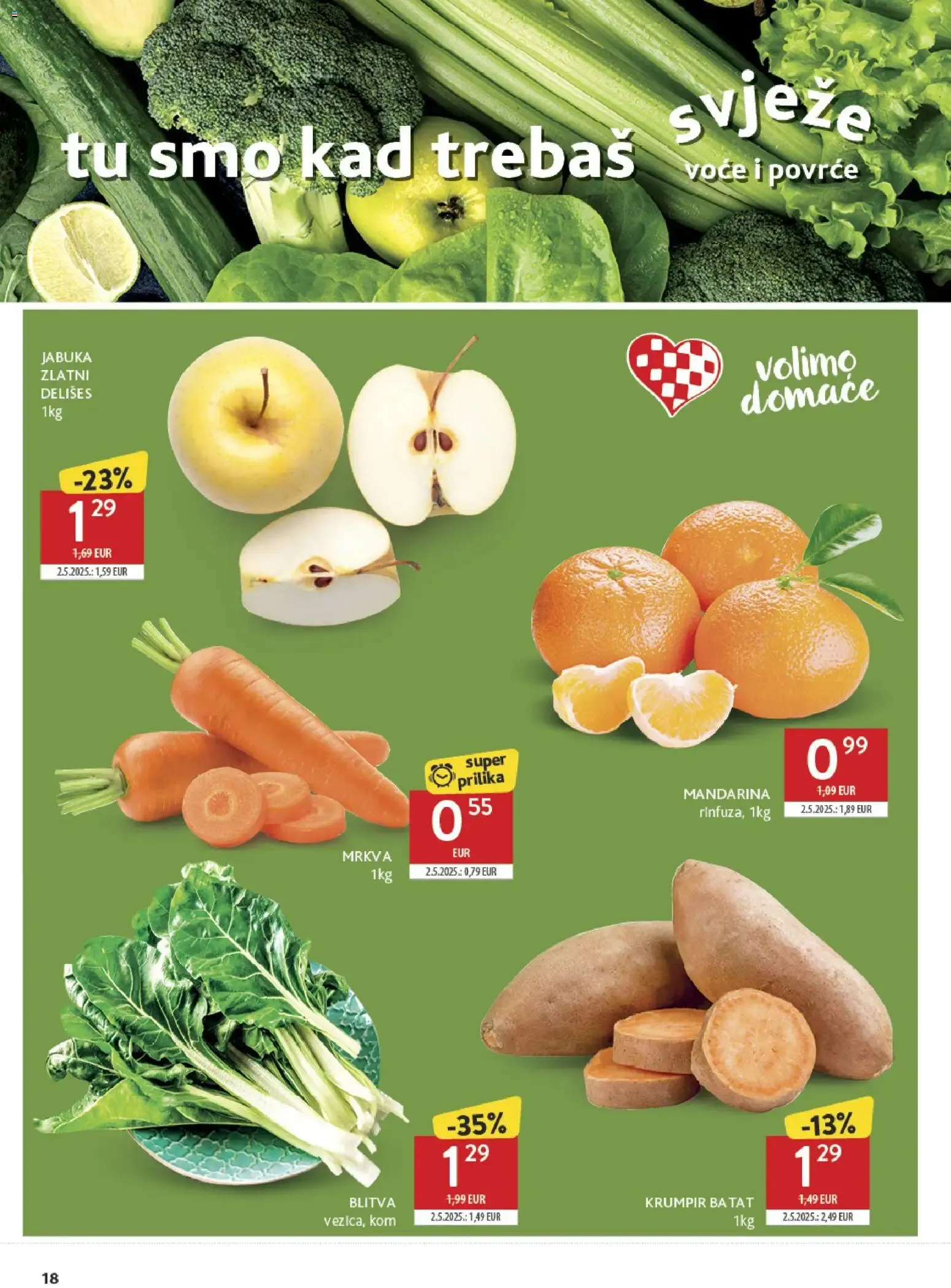 Katalog Konzum Katalog novi od 14.10.2026 na listanje > letak digitalni od 14. listopada do 20. listopada 2026. - Pregled Stranica 18