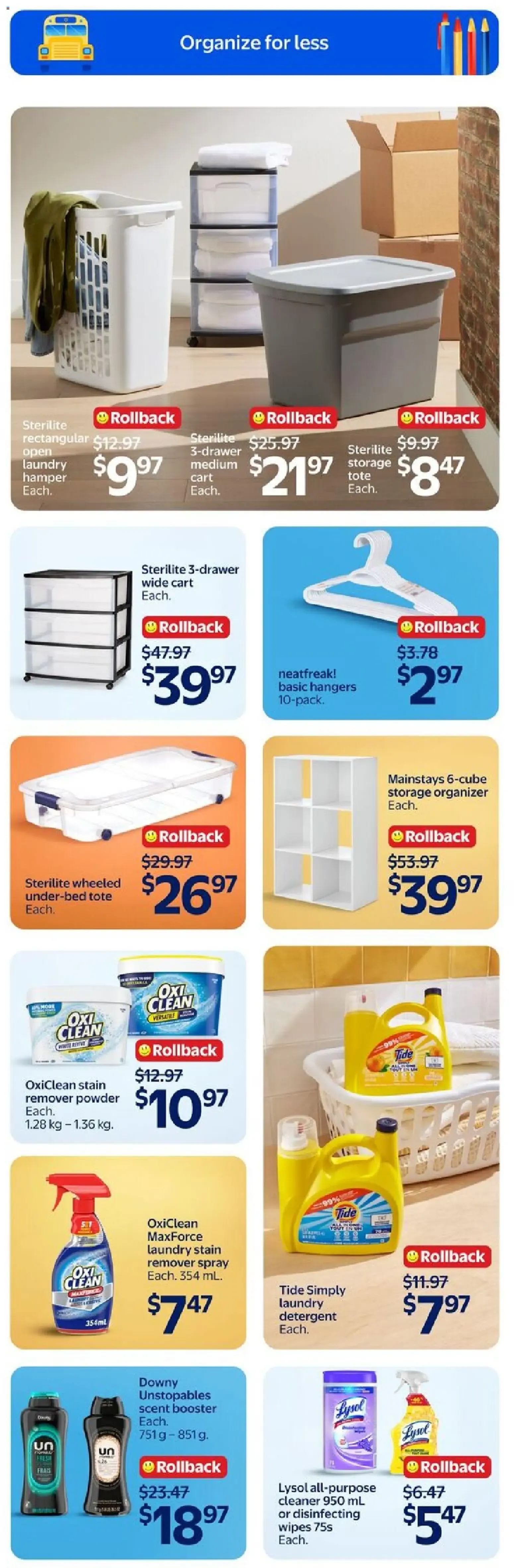 Walmart weekly flyer from Aug 13, 2026 > weekly specials & deals from August 13 to August 19 2026 - flyer page 31