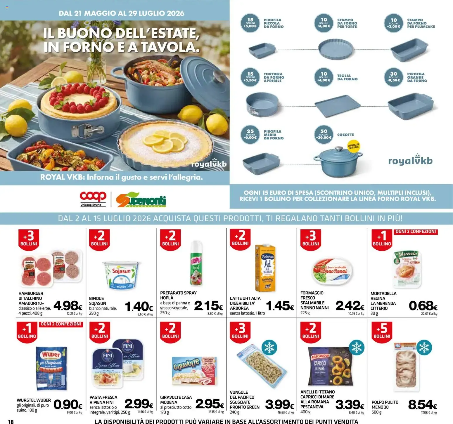 Superconti volantino dal 02/07/2026 - online Offerte da 2 luglio a 15 luglio di 2026 - Pagina del volantino 18