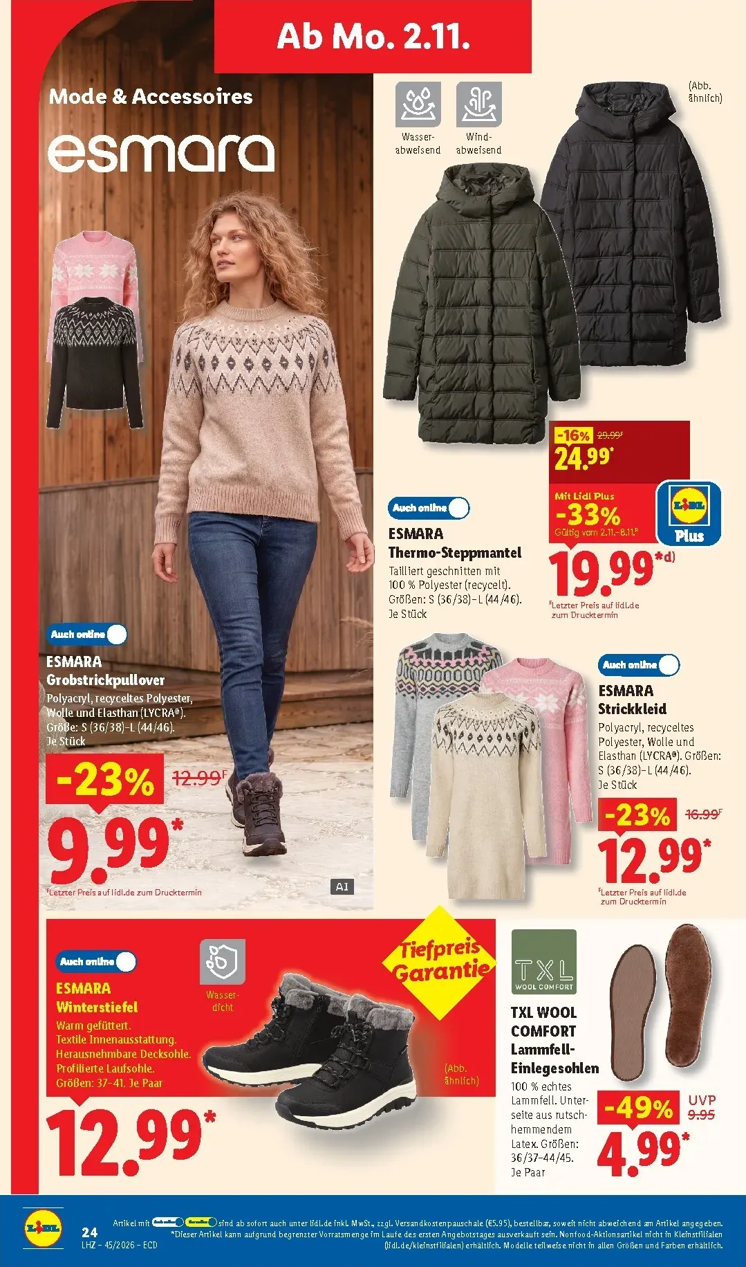 Lidl - Nonfood Prospekt nächste Woche – von Montag 02.11.2026 bis Samstag 07.11.2026 von 2. November bis 7. November 2026 - Prospekt seite 12