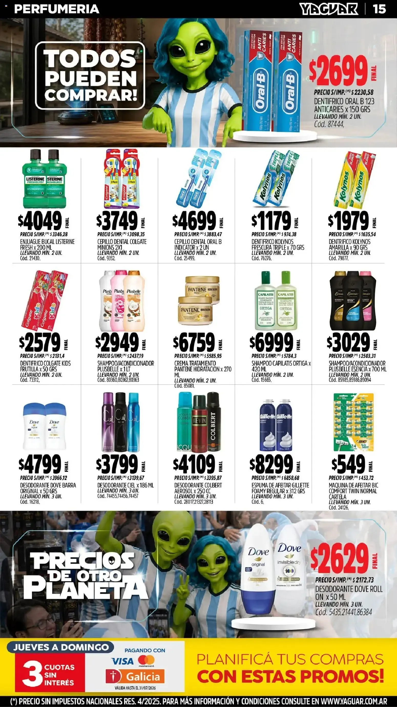 Ofertas de Yaguar - Oferta Semanal Mendoza del 29/06/2026 - 04/07/2026 29 de junio al 4 de julio 2026 - Página 15 del catálogo