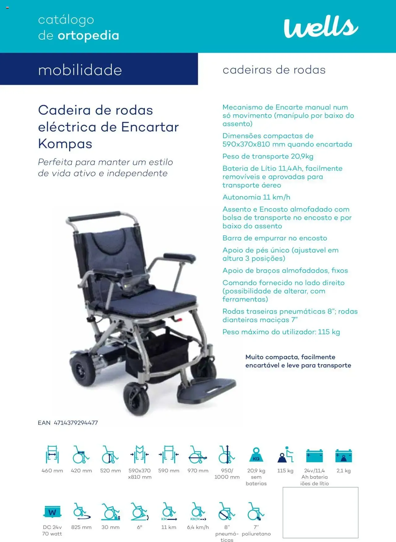 Folheto Well’s Catálogo de Ortopedia » de 12/02/2024 - 31/12/2026 de 12 de fevereiro até 31 de dezembro 2026 - Pagina 15