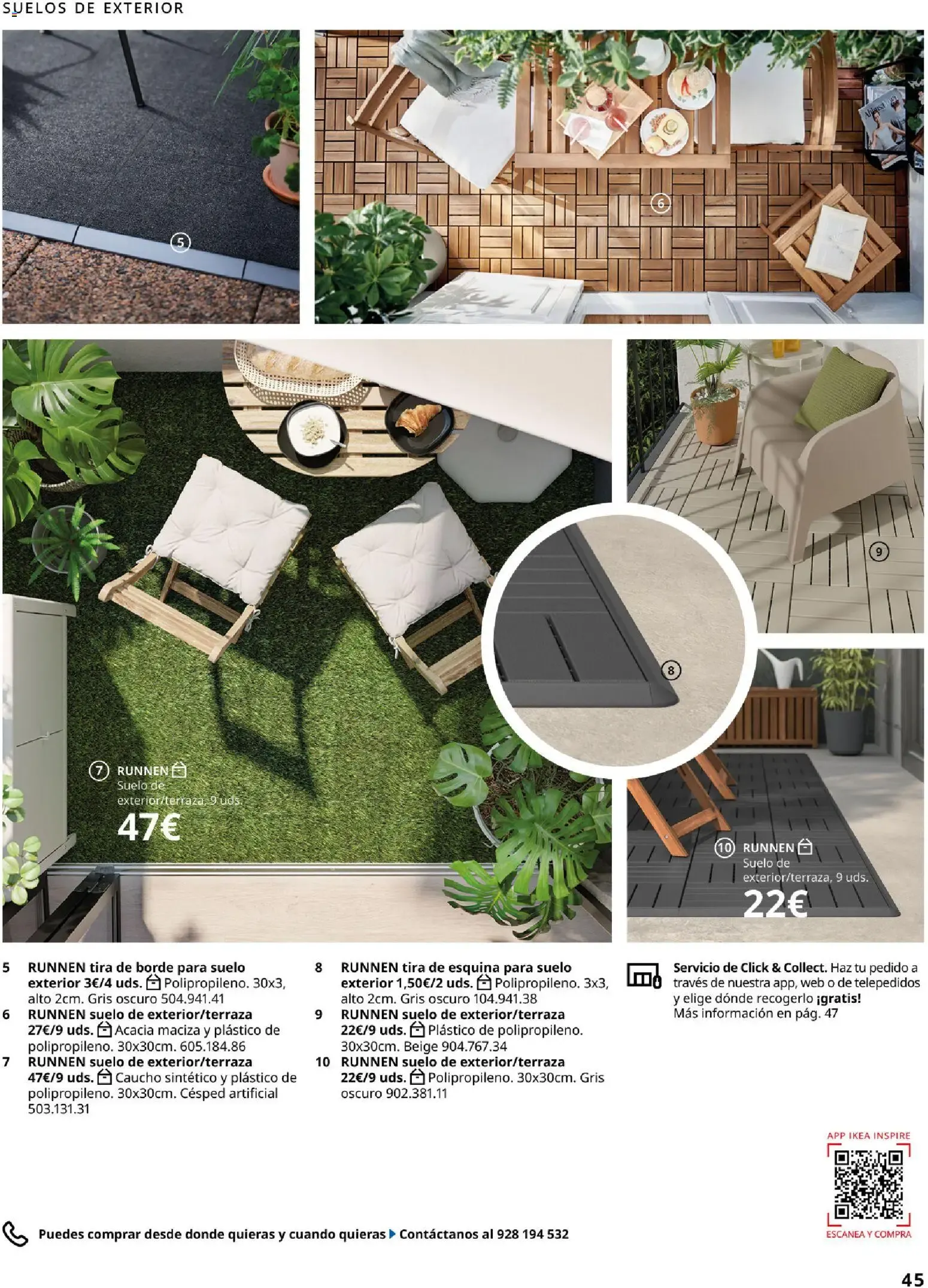 Catálogo de IKEA - Muebles de exterior del 01/09/2026 1 de septiembre al 31 de enero 2027 - Página 45