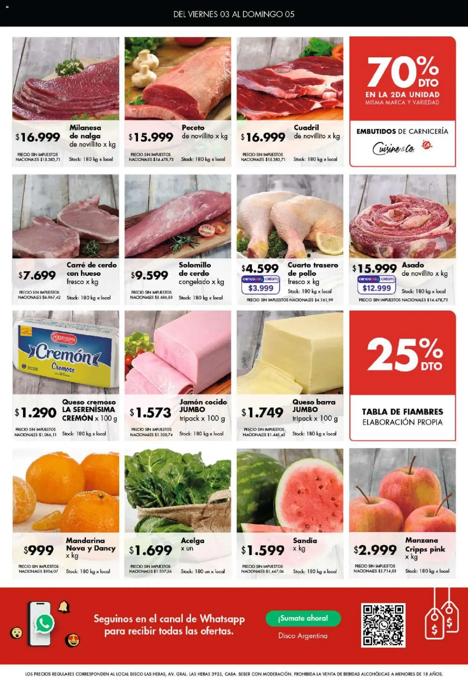 Ofertas de Disco ofertas del 03/07/2026 - 05/07/2026 3 de julio al 5 de julio 2026 - Página 8 del catálogo