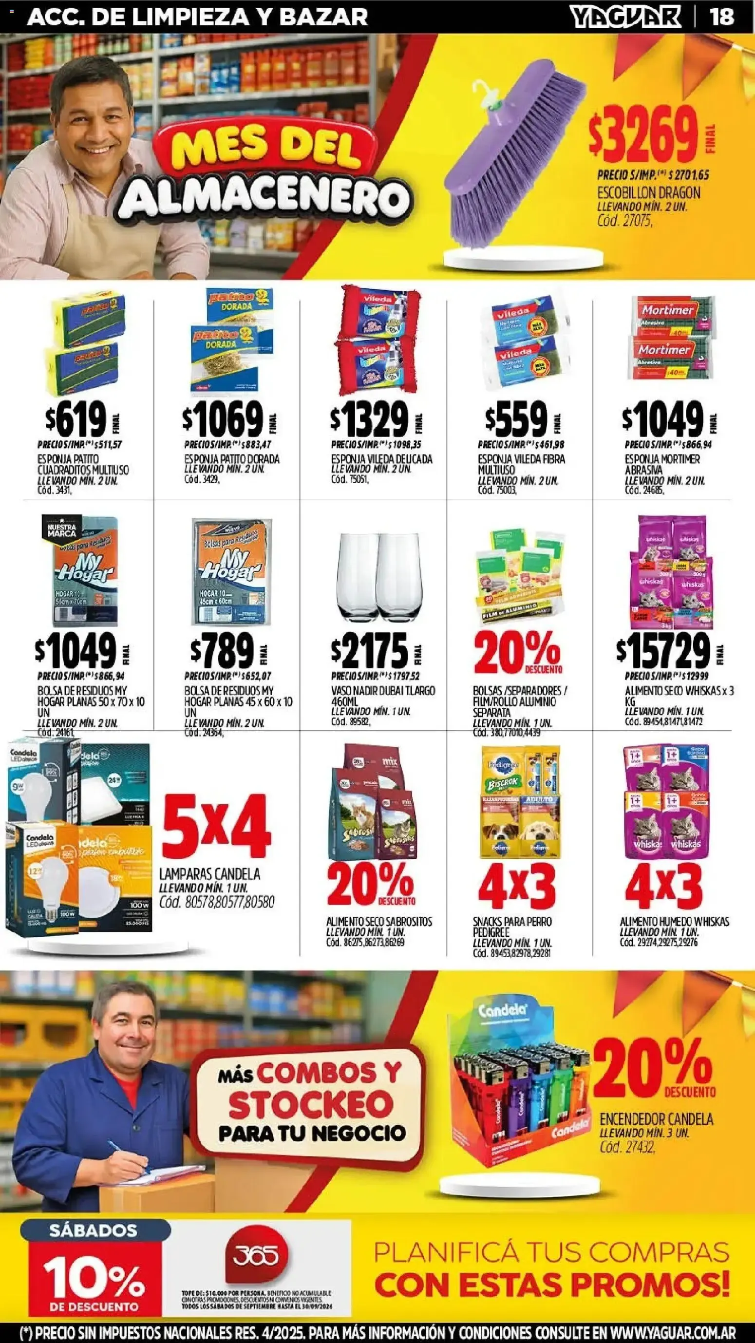 Ofertas de Yaguar - Oferta Semanal Chaco del 21/09/2026 - 26/09/2026 21 de septiembre al 26 de septiembre 2026 - Página 18 del catálogo