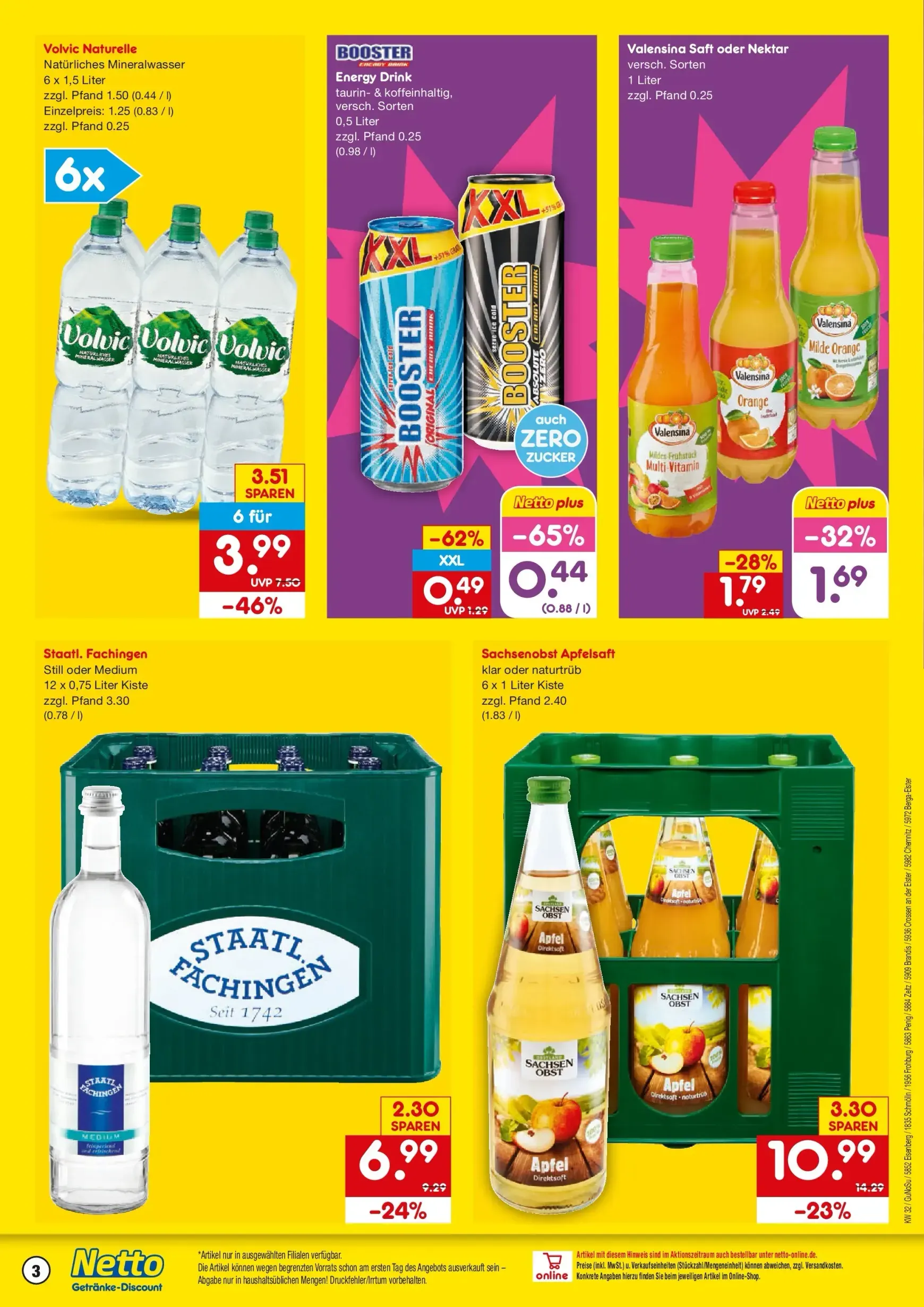 Netto Getränke-Discount von 3. August bis 8. August 2026 - Prospekt seite 3