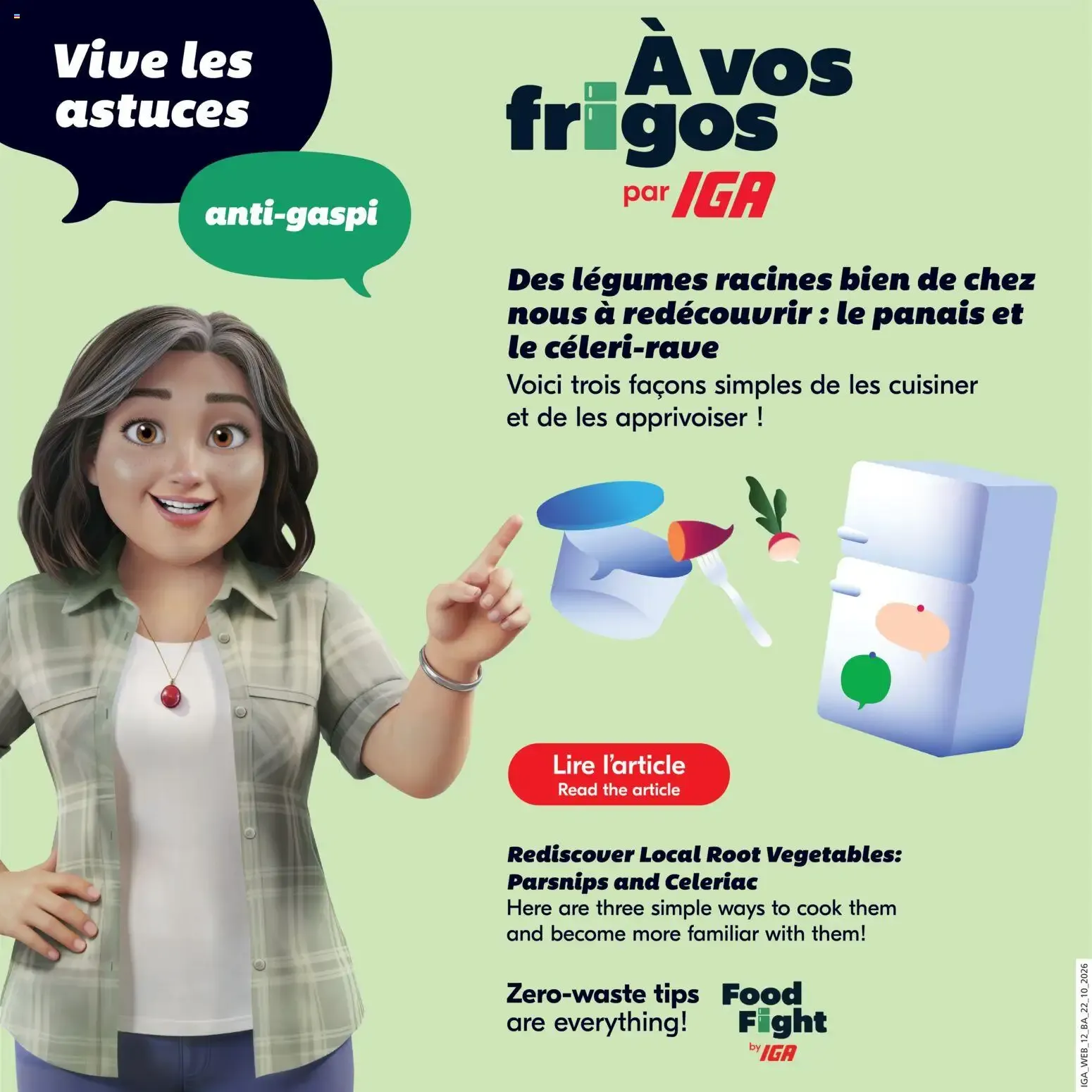 IGA weekly flyer / circulaire from Oct 22, 2026 > weekly specials & deals from October 22 to October 28 2026 - flyer page 15