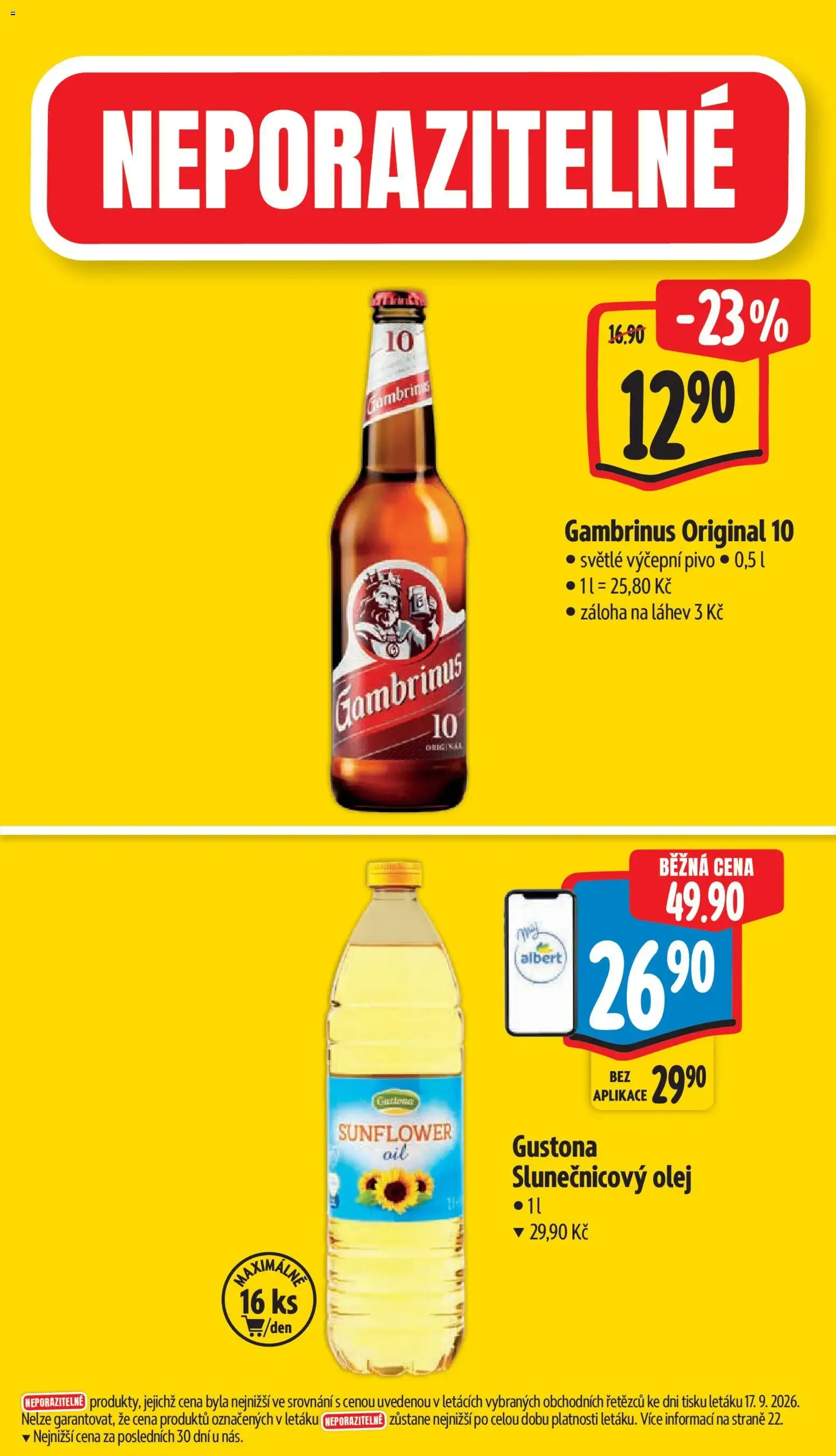 Albert leták - Supermarket od 23.09.2026 - Akční leták - 23. září 29. září 2026 - Page 4