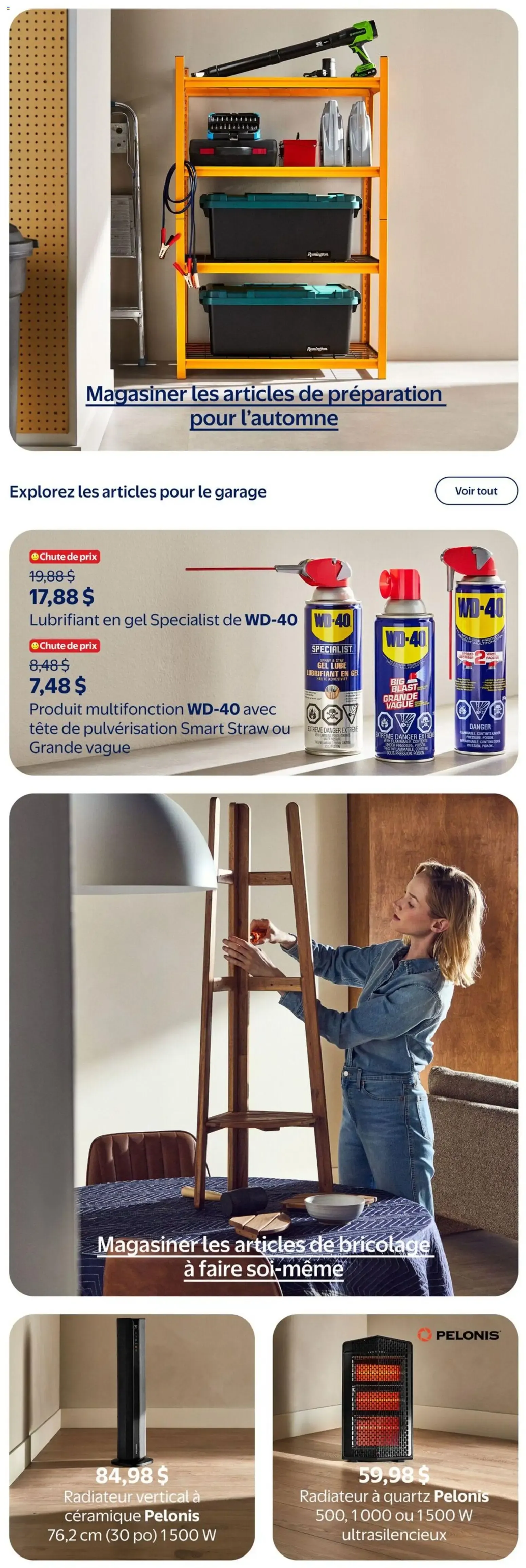 Walmart circulaire - Prêts pour l´automne from Sep 10, 2026 > weekly specials & deals from September 10 to October 21 2026 - flyer page 16