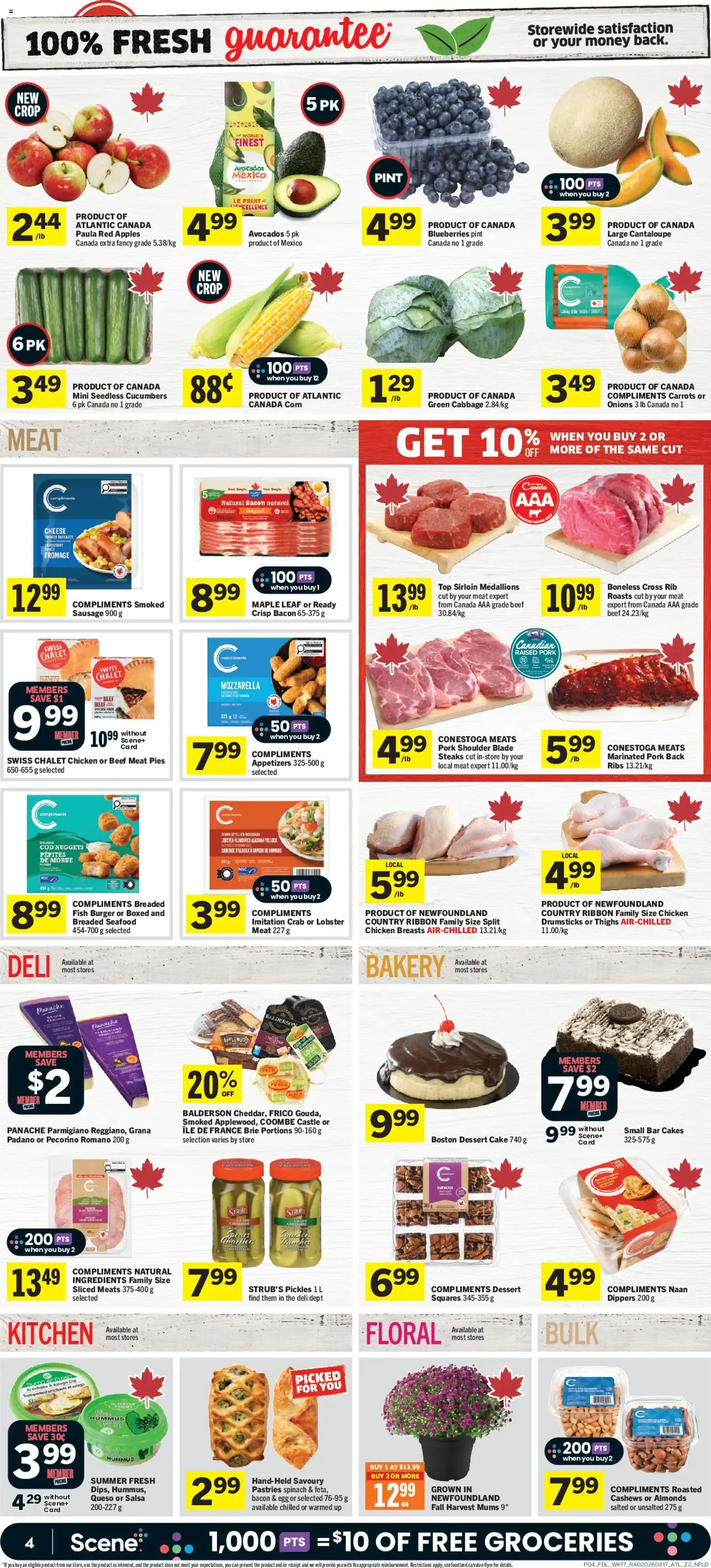 Foodland weekly flyer / circulaire from Aug 20, 2026 > weekly specials & deals from August 20 to August 26 2026 - flyer page 5
