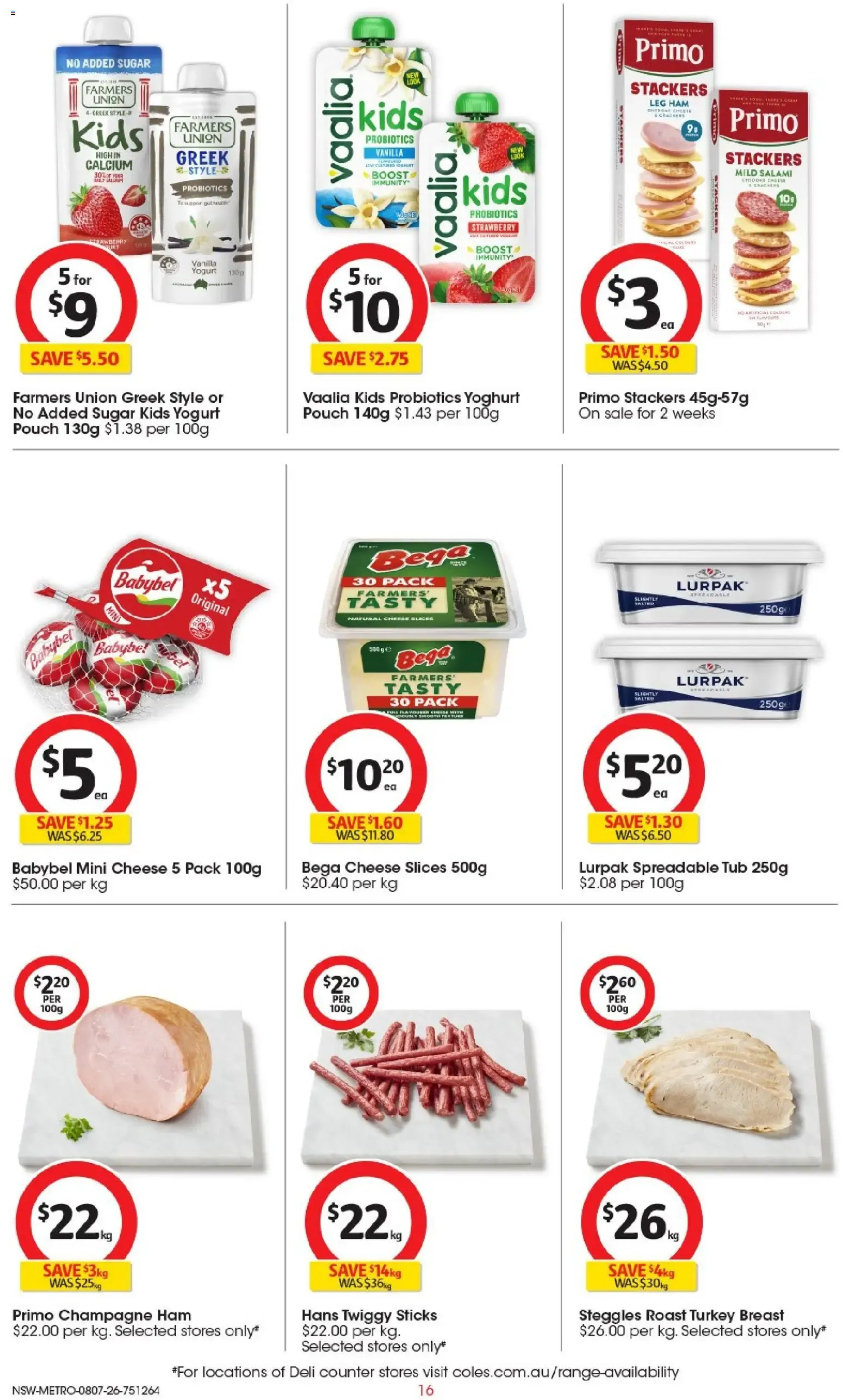 Coles catalogue valid from 08/07/2026 > Online Australia - Catalogue valid from 8 July to 14 July 2026 - page 16