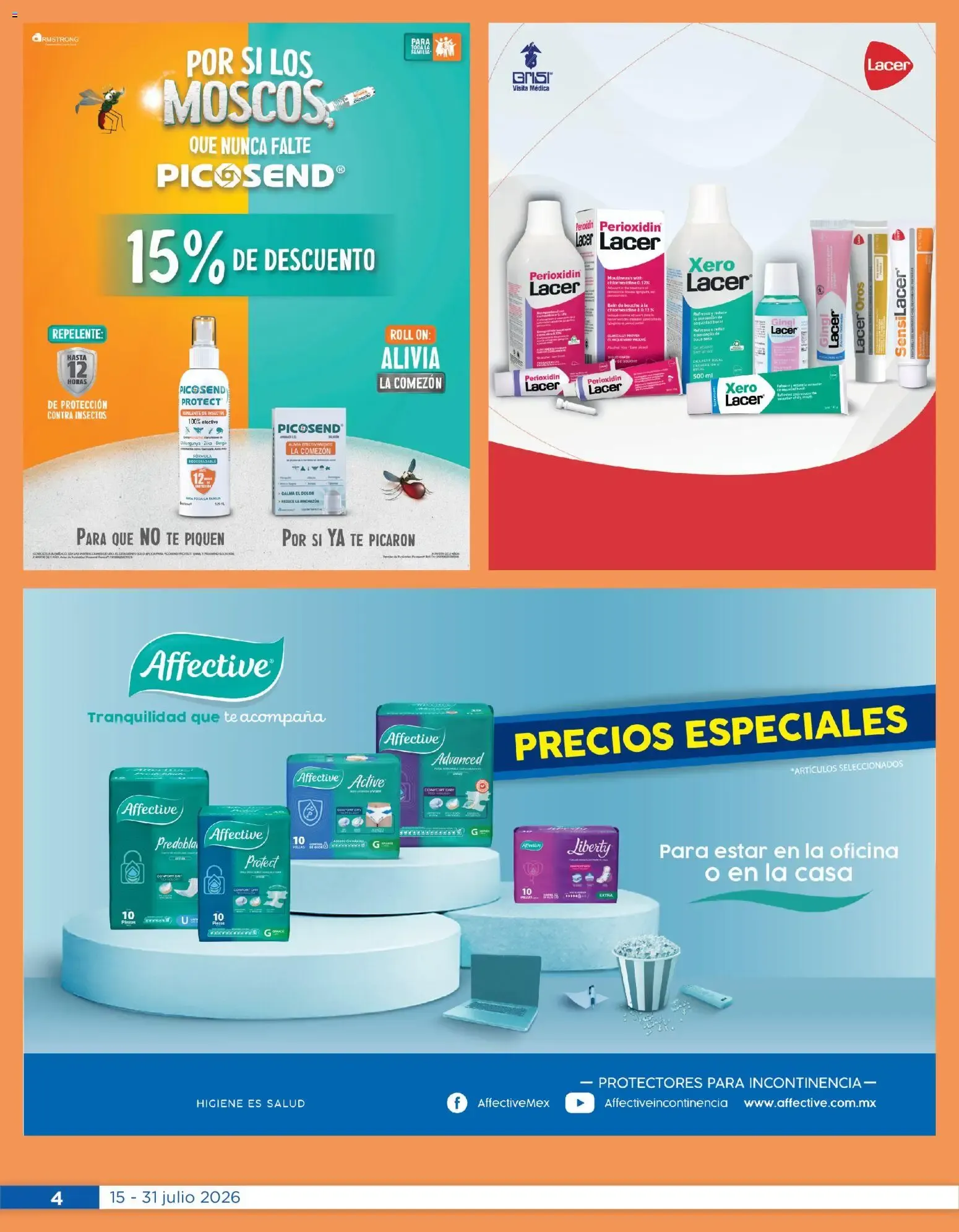 Catálogo de Chedraui folleto Cuidar tu salud (15/07/2026 - 31/07/2026) - catálogo en línea 15 de julio al 31 de julio 2026 - Pagina 4
