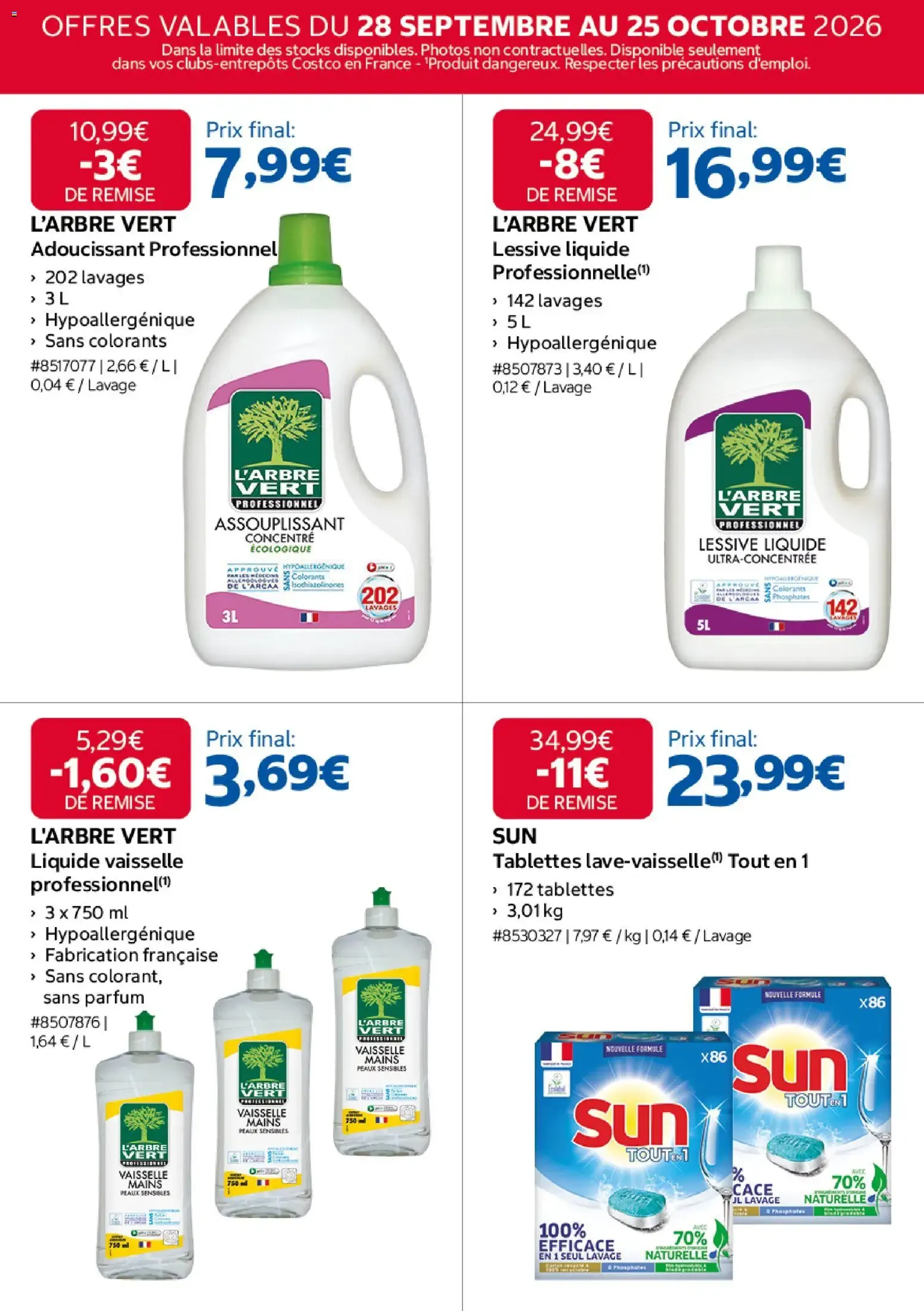 Réservé aux Membres : Plus de 1000€ de Remises Cumulées du 28 septembre au 25 octobre 2026 - Catalogue page 7