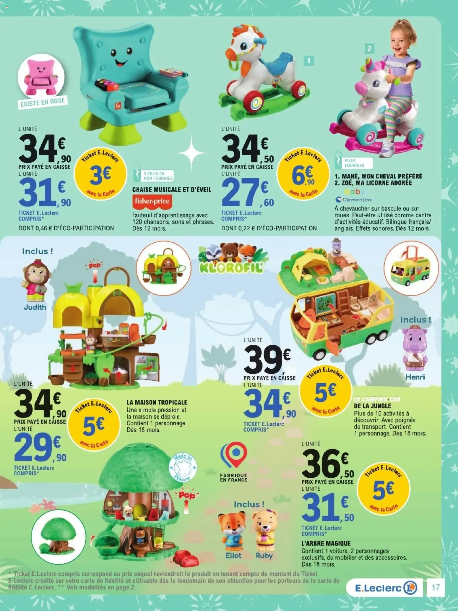 La Fabuleuse Fabrique des Jouets - E.Leclerc du 13 octobre au 5 décembre 2026 - Catalogue page 17