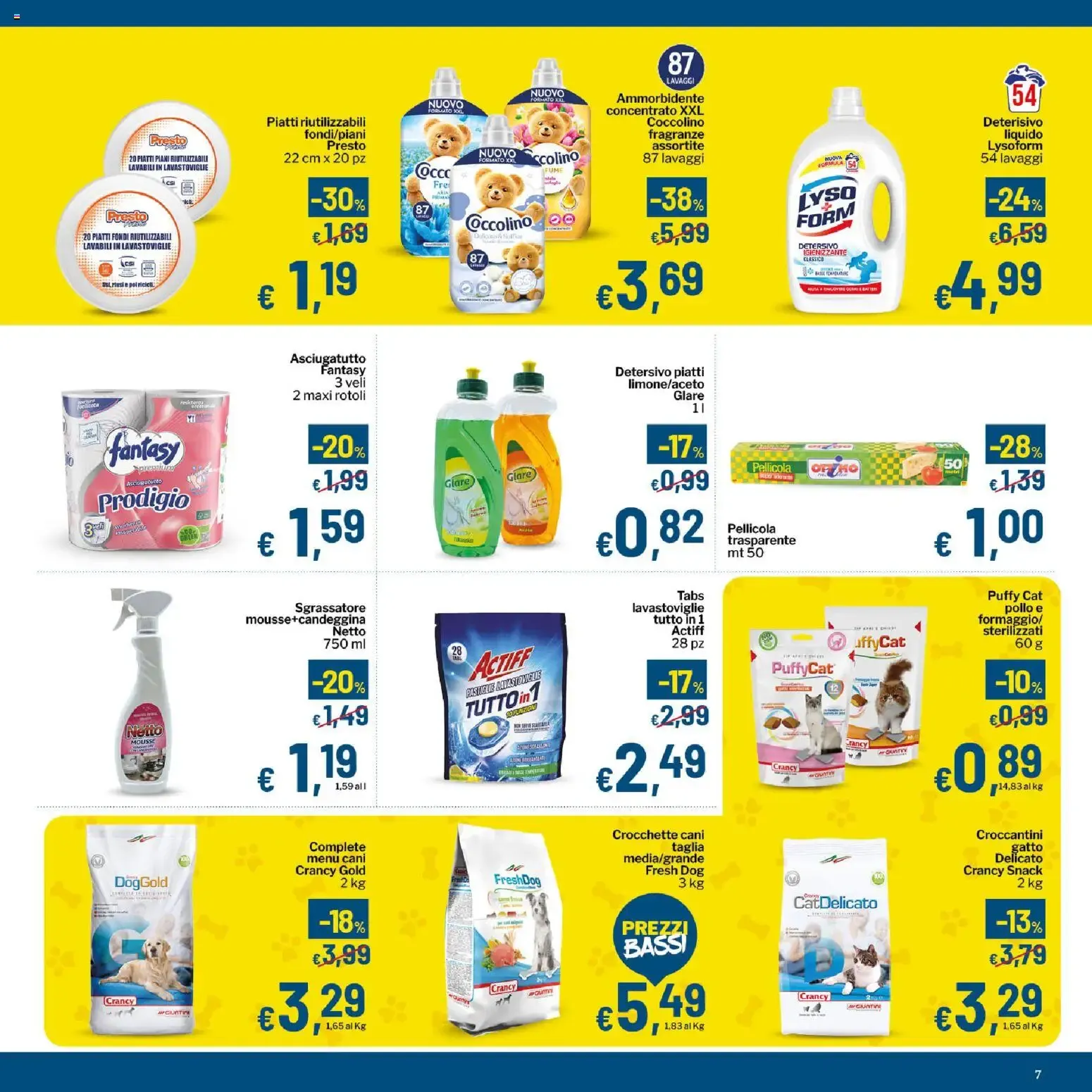Qui Discount volantino dal 14/07/2026 - online Offerte da 14 luglio a 26 luglio di 2026 - Pagina del volantino 7
