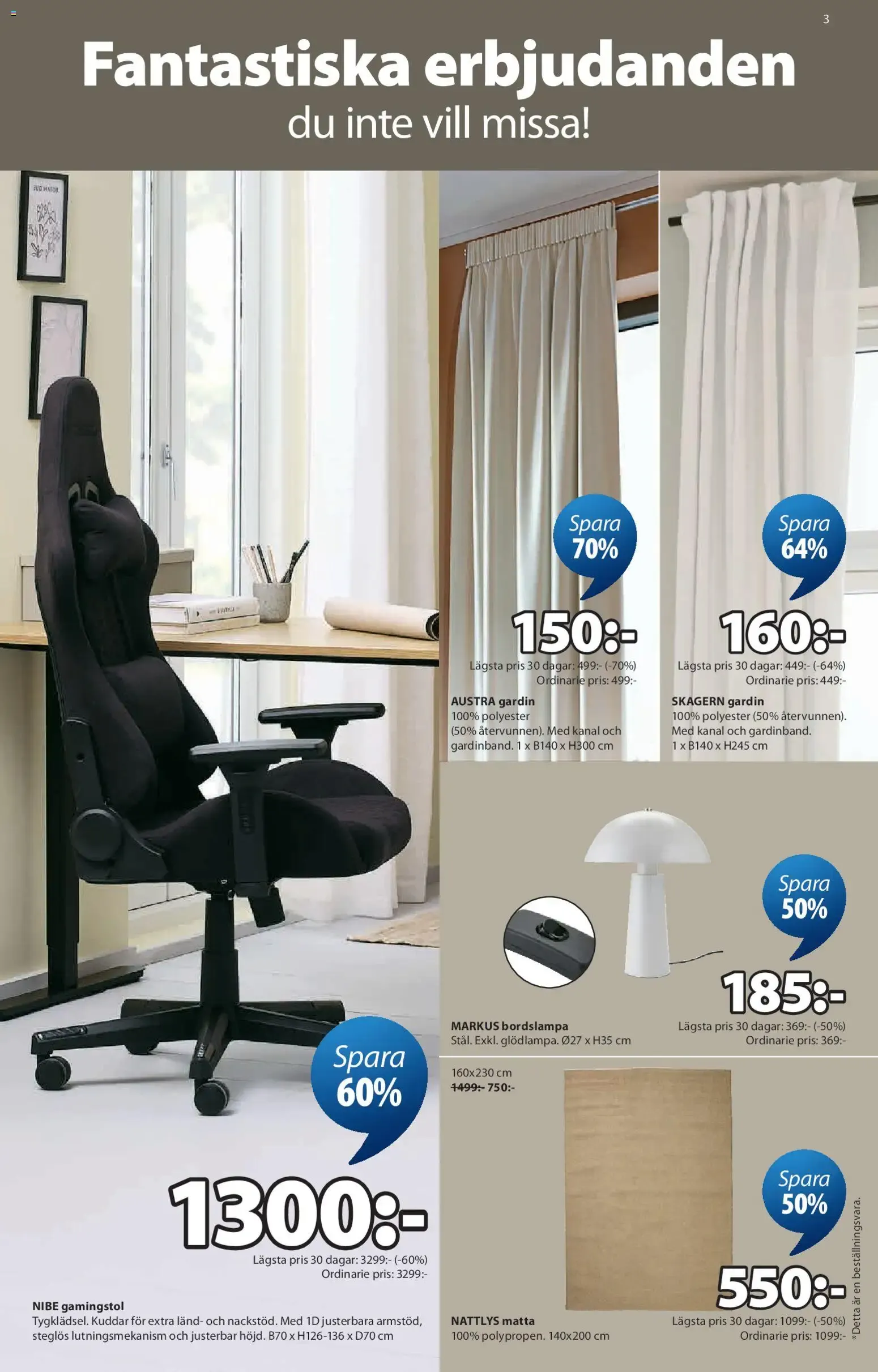 Ett fantastiskt erbjudande för ditt hem från 7 september till 18 oktober 2026 - Reklamblad sidor 3