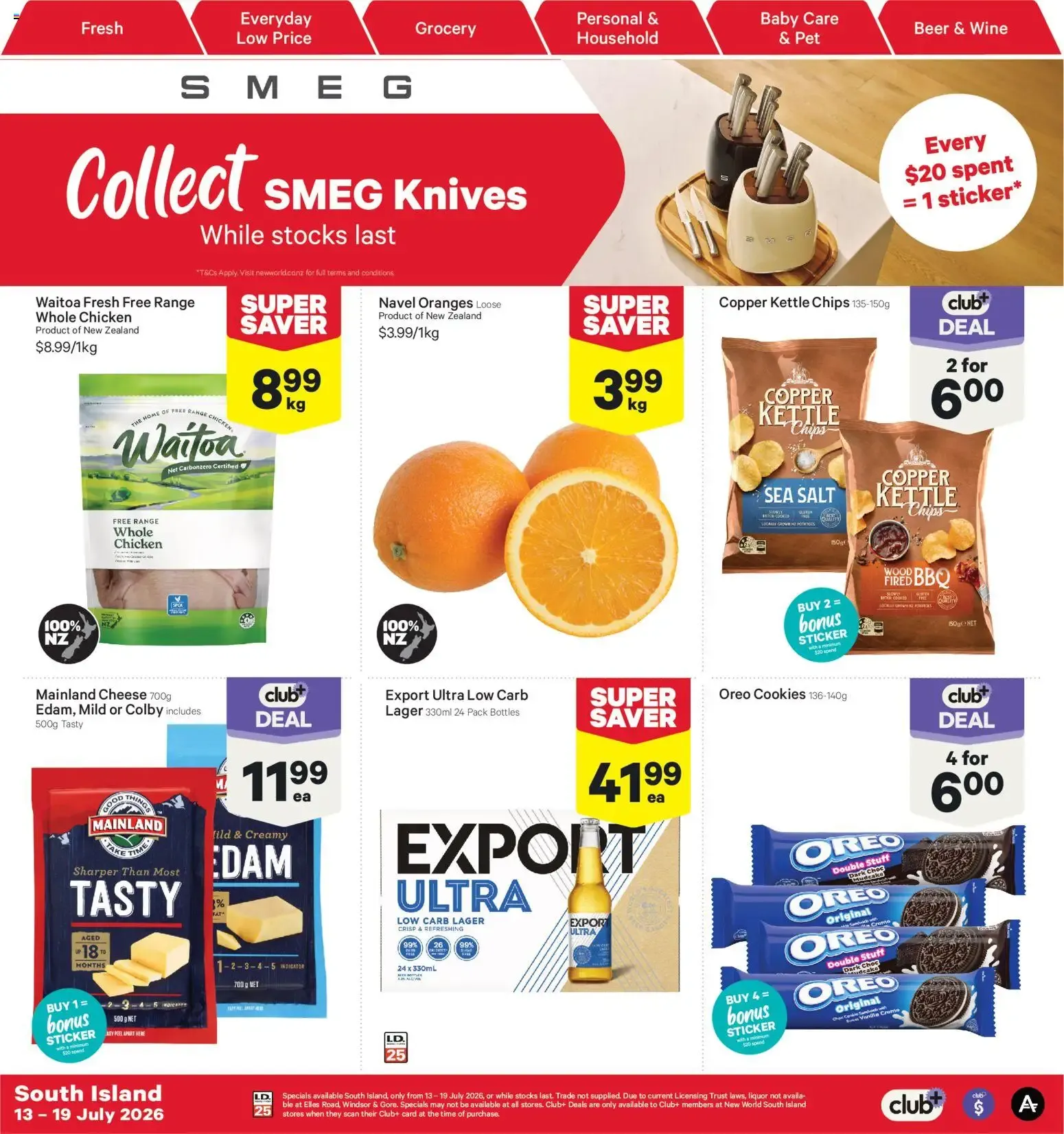 New World new specials valid 13 Jul 2026 - 19 Jul 2026 from 13 July to 19 July 2026 - Catalogue Page 1