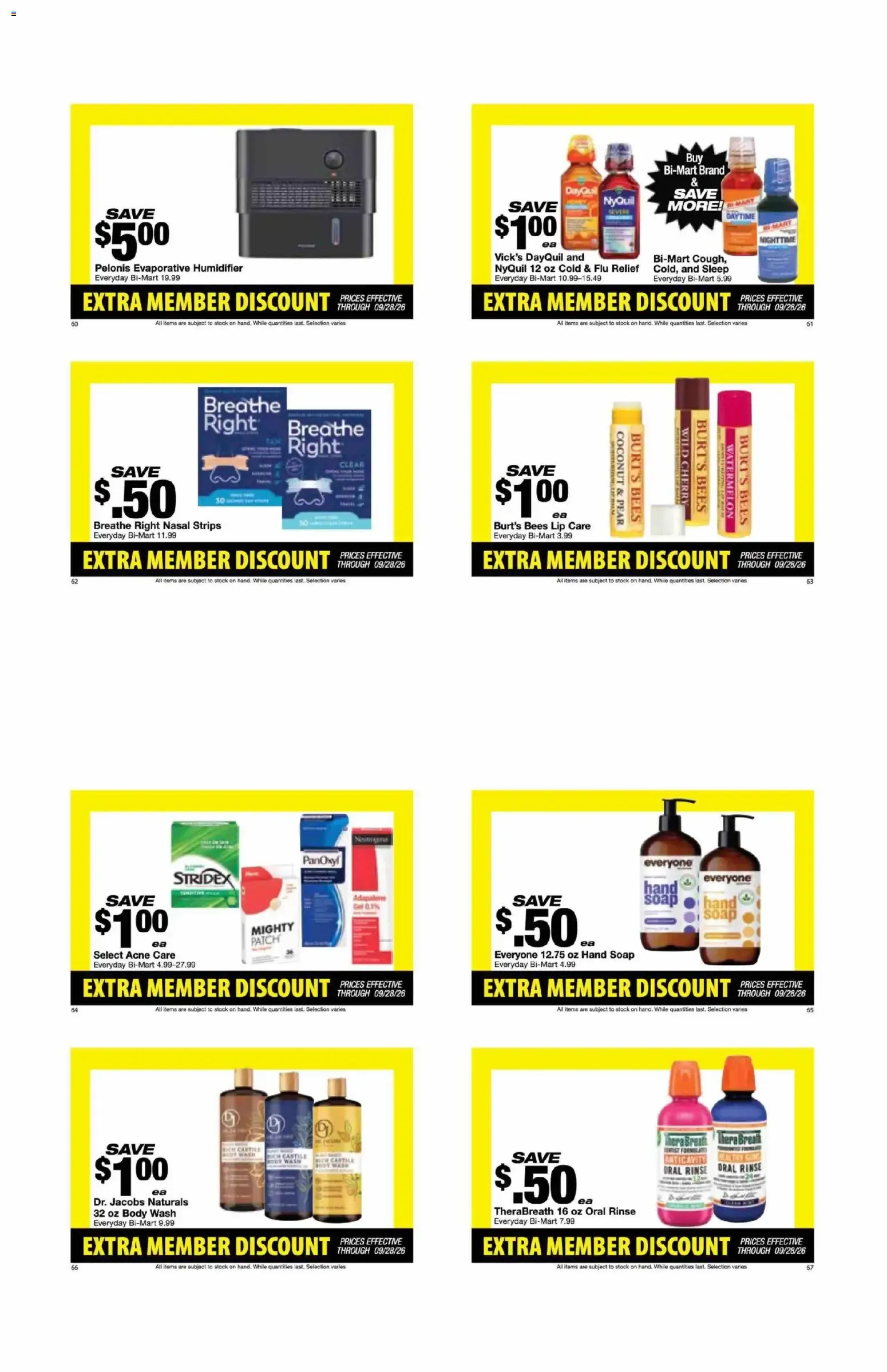 Weekly ad Bi-Mart Weekly Ad from 09/14/2026 - Flyer from September 14 to September 28 2026 - Page 9