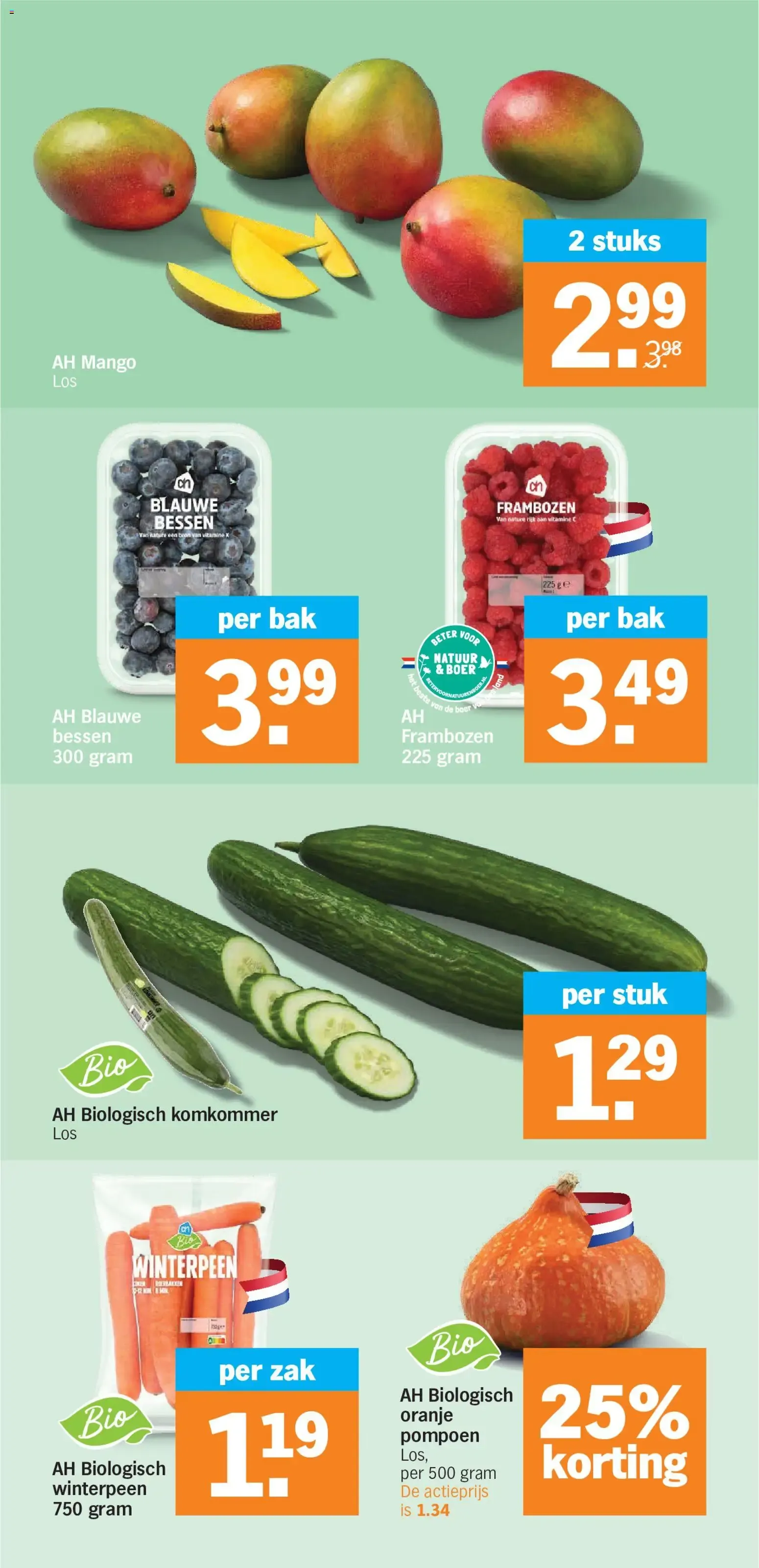 AH Bonus: 1+1 gratis en Verstegen kruiden van 5 oktober tot 11 oktober 2026 - Folder pagina 8