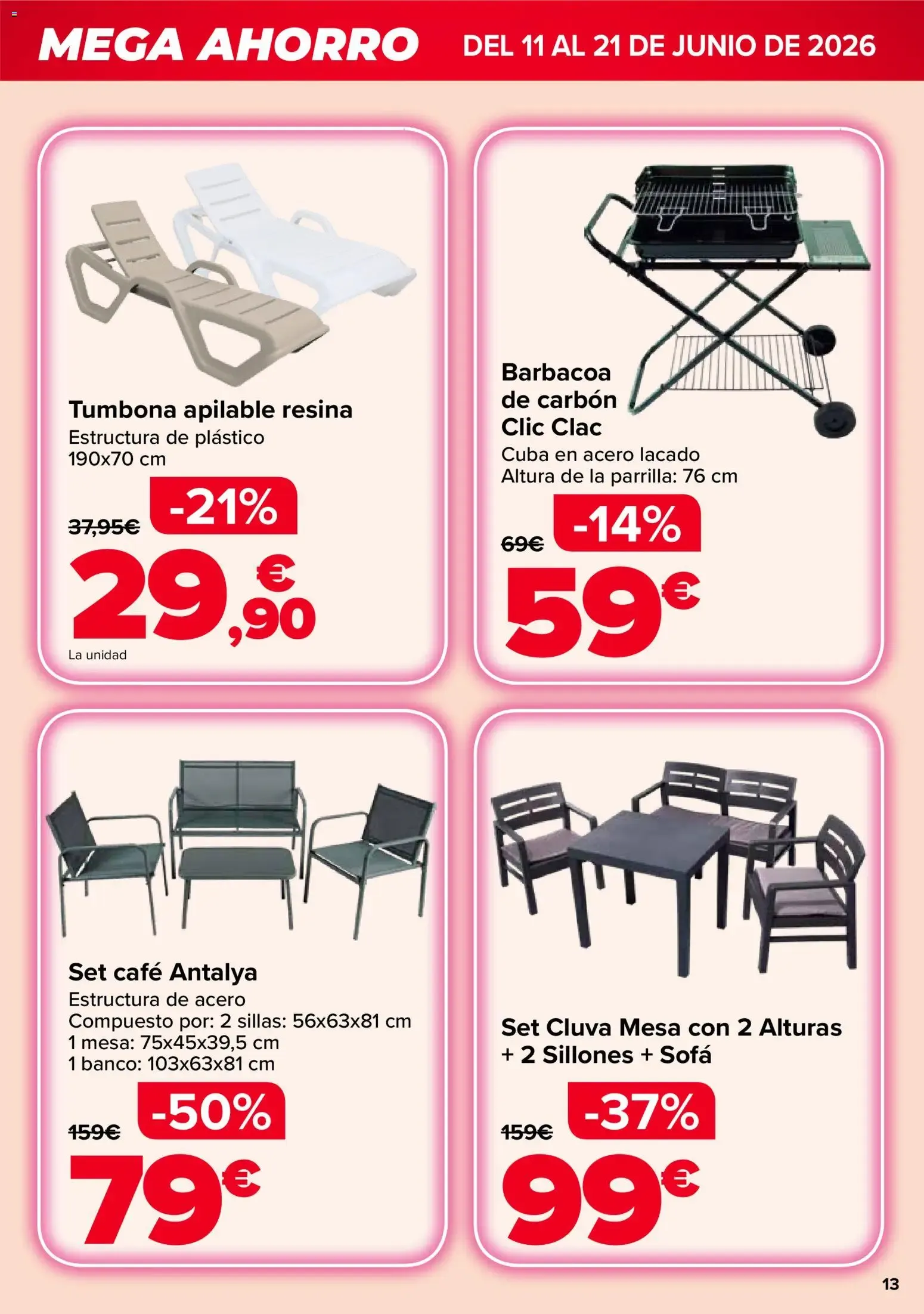 Catálogo de Carrefour Mega Ahorro del 11/06/2026 | Catálogo 11 de junio al 21 de junio 2026 - Página 13