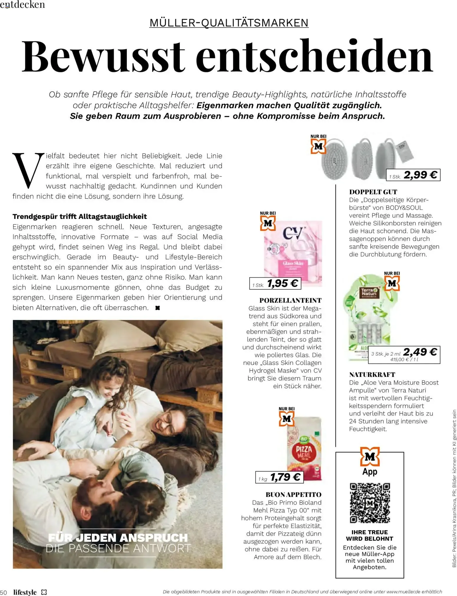 Müller lifestyle IHR WOHLFÜHL-MAGAZIN von 1. September bis 31. Oktober 2026 - Prospekt seite 51