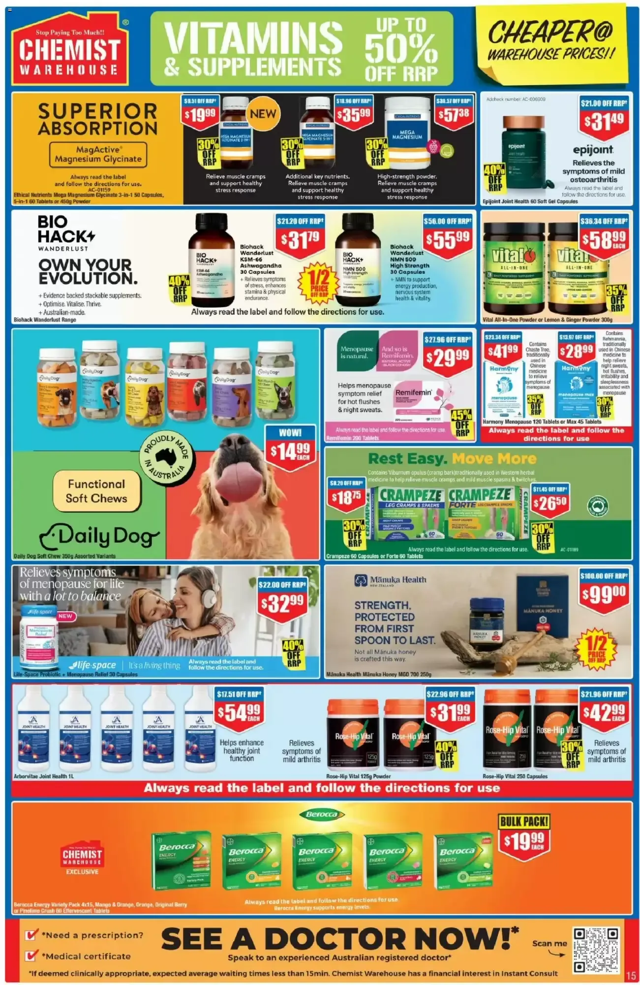 Chemist Warehouse - Stock Up Save Big! - Catalogue valid from 23 July to 5 August 2026 - page 15