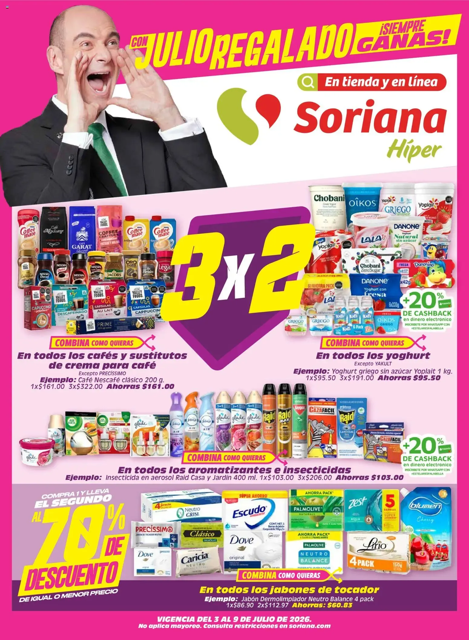 Catálogo de Julio Regalado 3 de julio al 9 de julio 2026 - Pagina 1