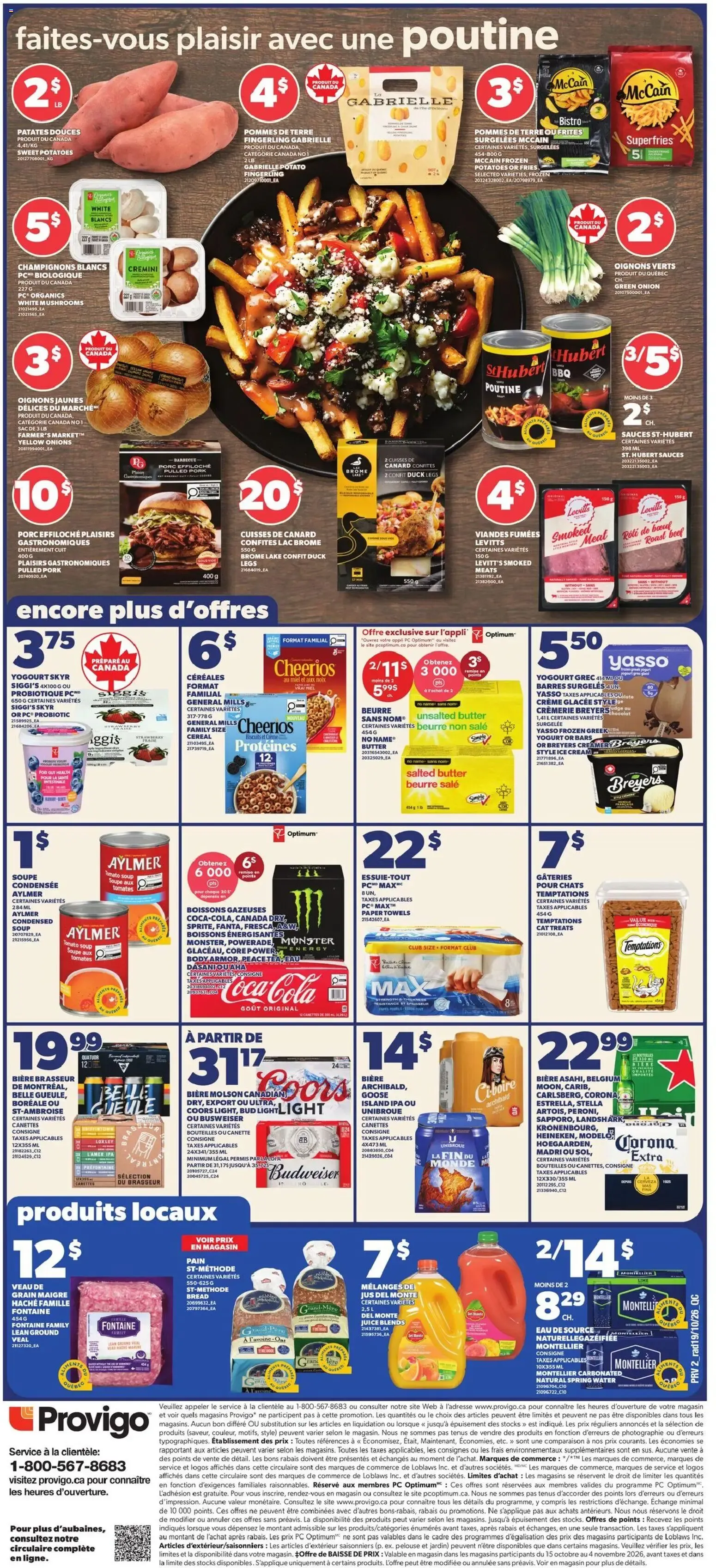 Provigo weekly flyer / circulaire from Oct 22, 2026 > weekly specials & deals from October 22 to October 28 2026 - flyer page 2