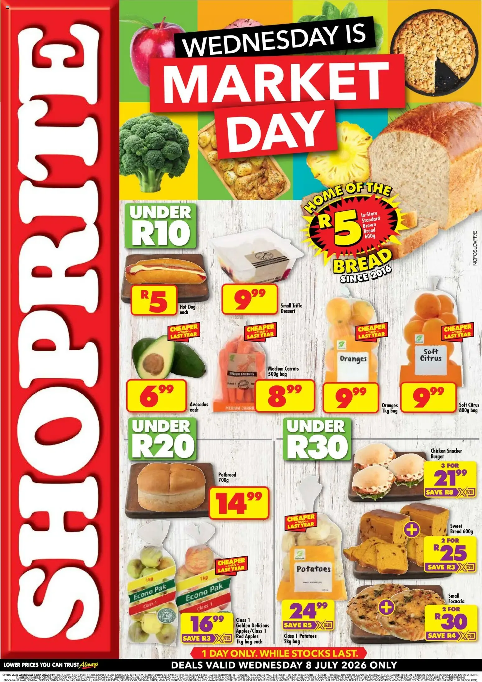 Shoprite - Northern Cape - Market Day Deals (08/07/2026 - 08/07/2026) → Online Catalogue from 8 July to 8 July 2026 - Catalogue Page 1