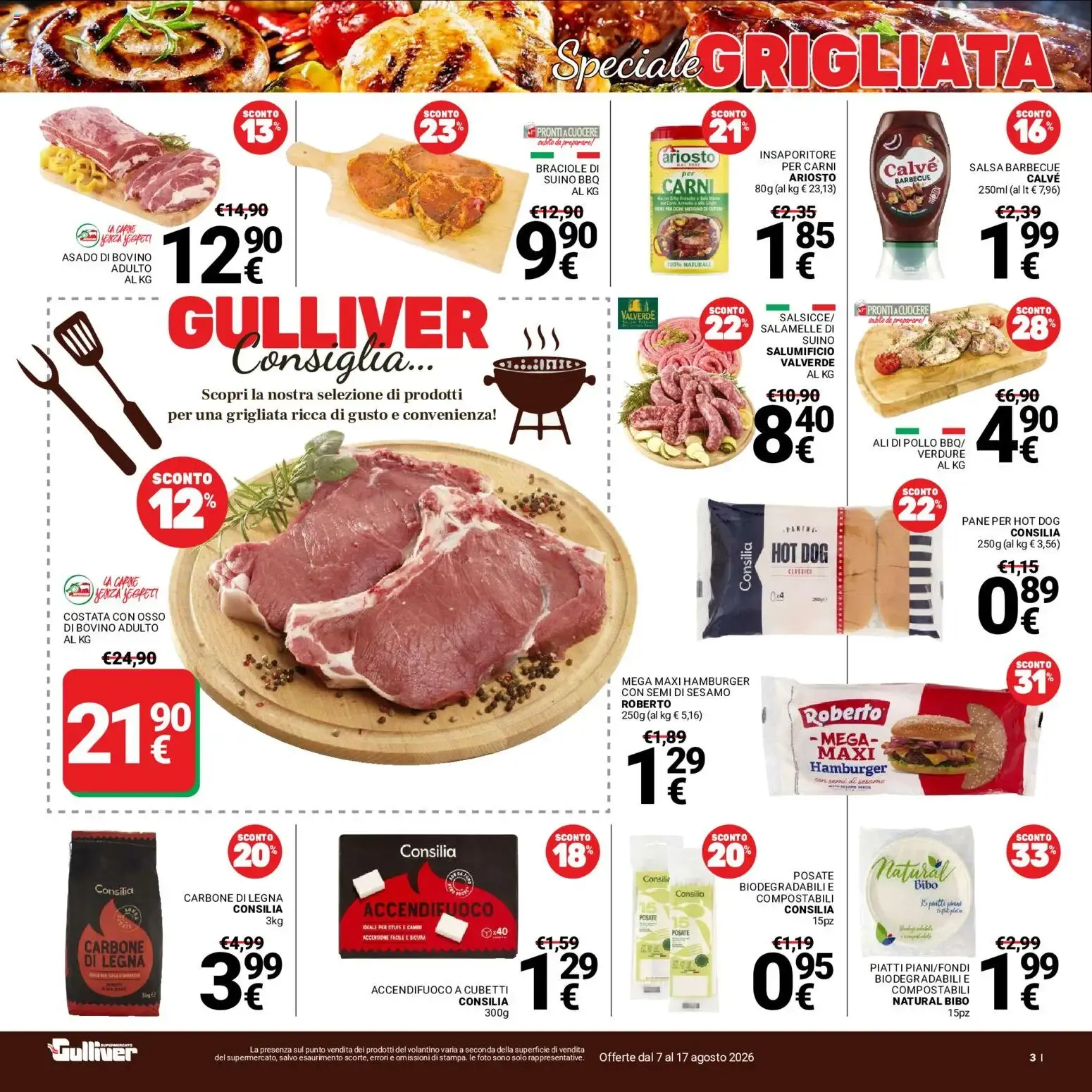 Nuovo Gulliver volantino dal 07/08/2026 > offerte anteprima 🛍️ da 7 agosto a 17 agosto di 2026 - Pagina del volantino 3