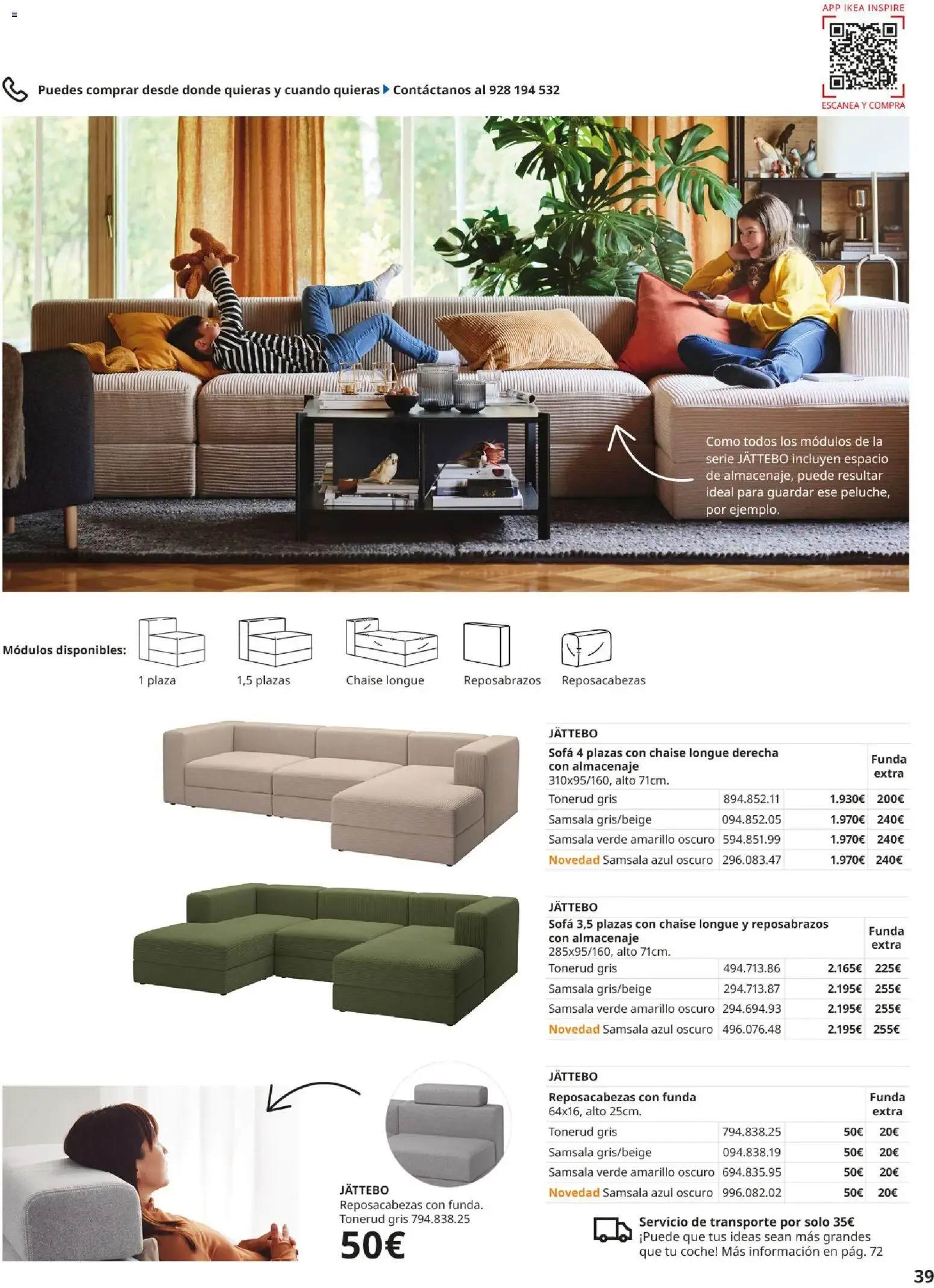 Catálogo de Guía de Compra Sofás IKEA 7 de mayo al 31 de agosto 2026 - Página 39