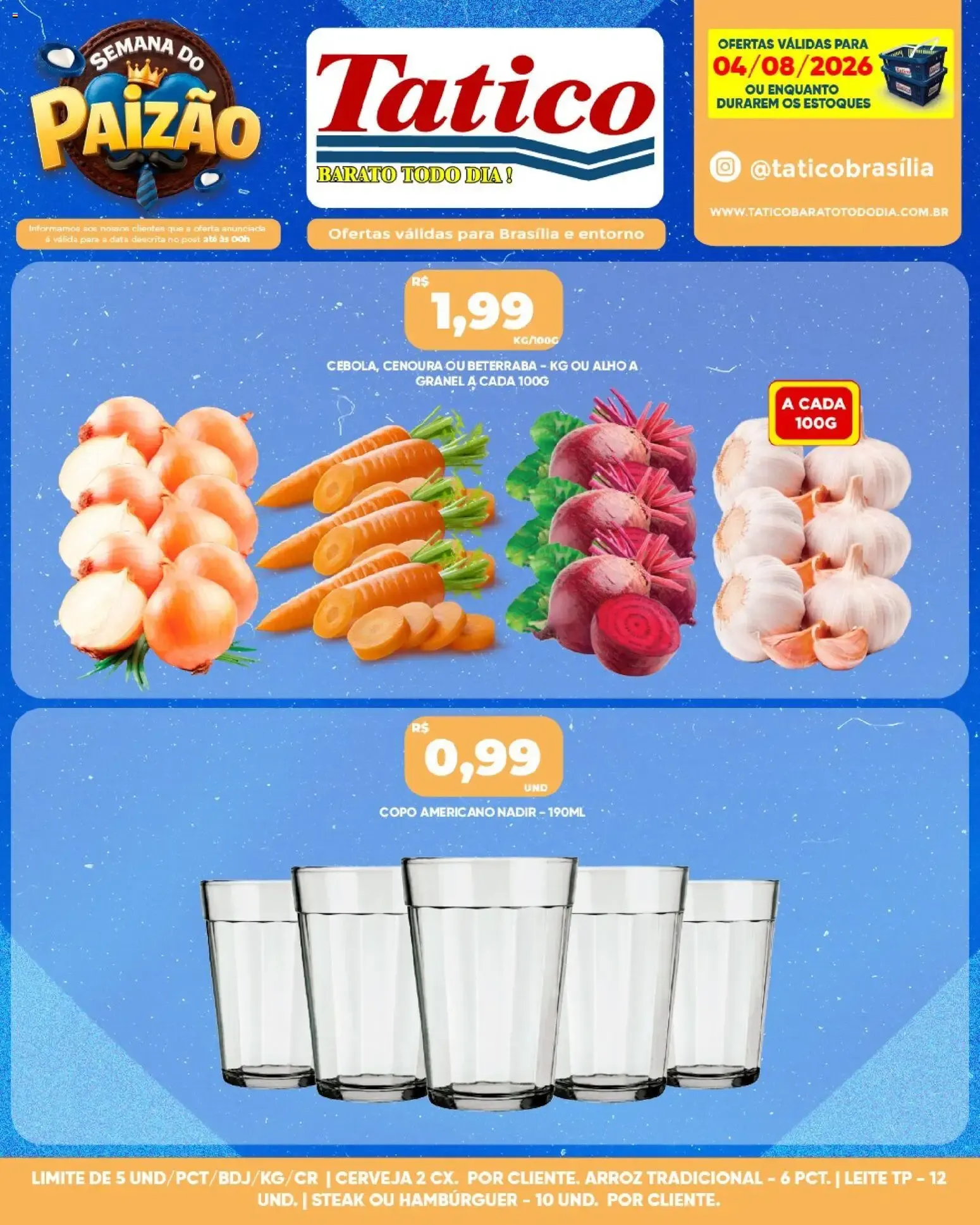 Encarte de Tatico ofertas do Dia de 05/08/2026 | Promoções Online 5 de agosto até 5 de agosto 2026 - Pagina 23