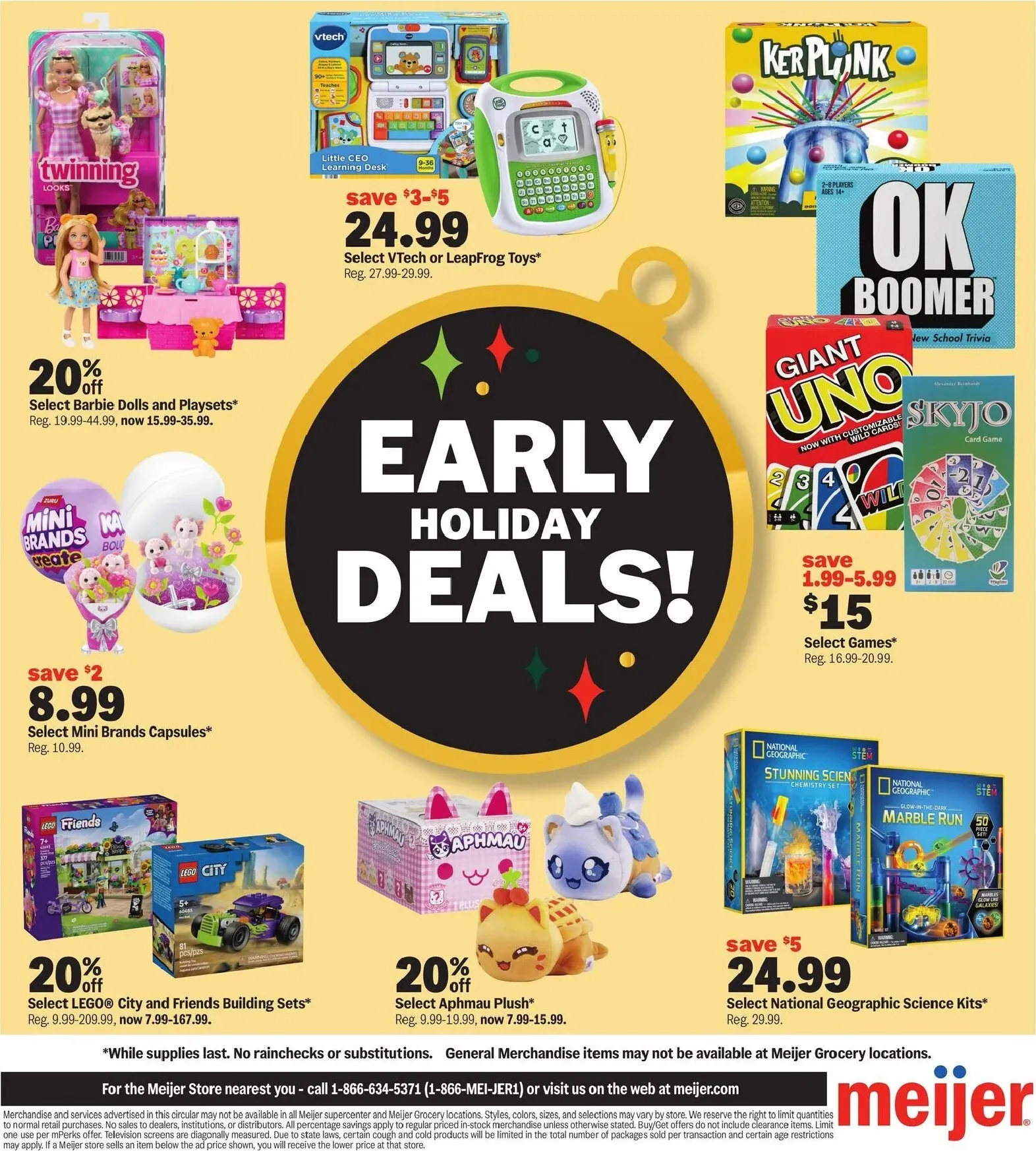 Weekly ad Future Meijer - Early Holiday Deals flyer valid from Wednesday 10/28/2026 to Tuesday 11/03/2026 from October 28 to November 3 2026 - Page 4
