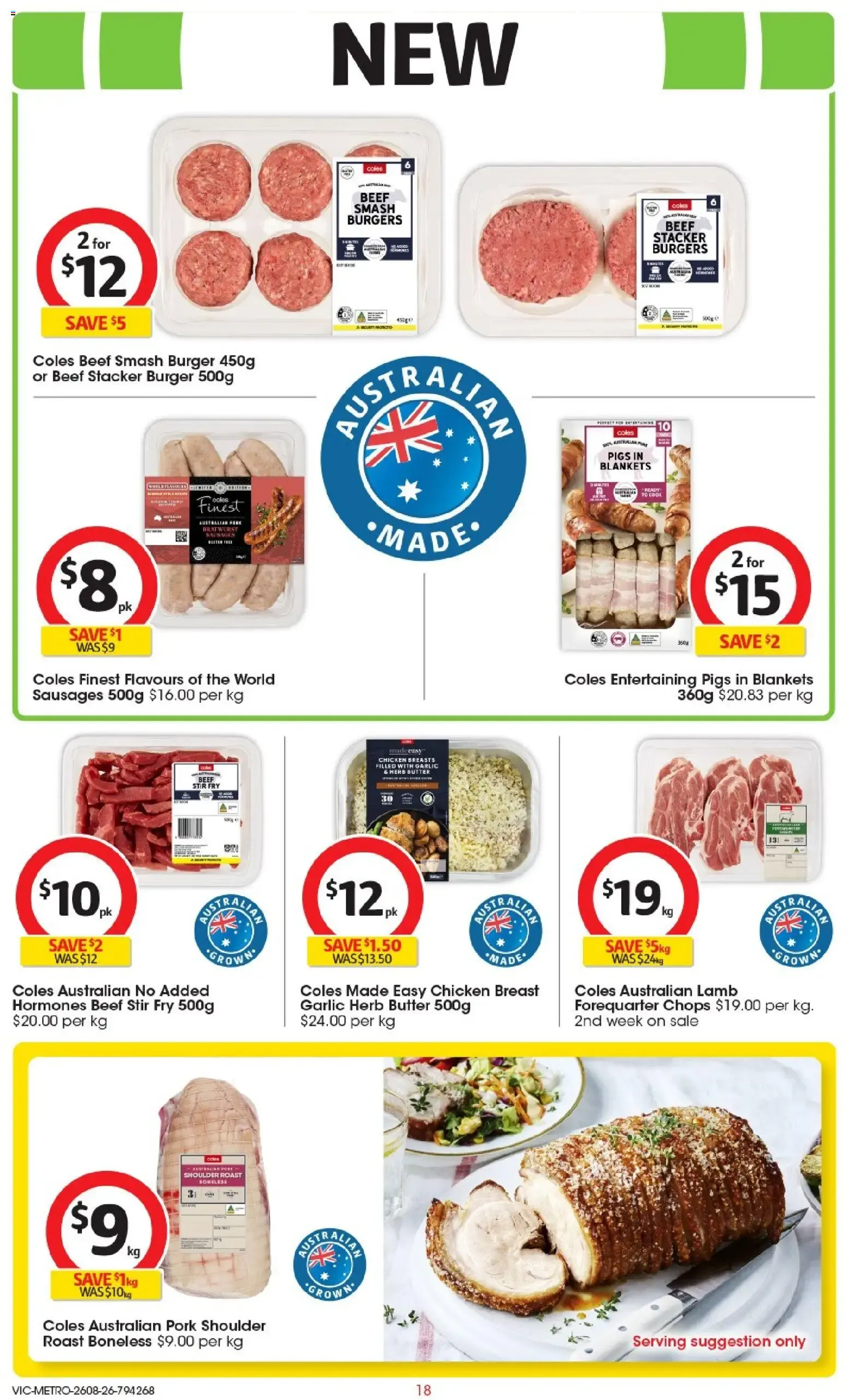Coles Catalogue Contents - Catalogue valid from 26 August to 1 September 2026 - page 19