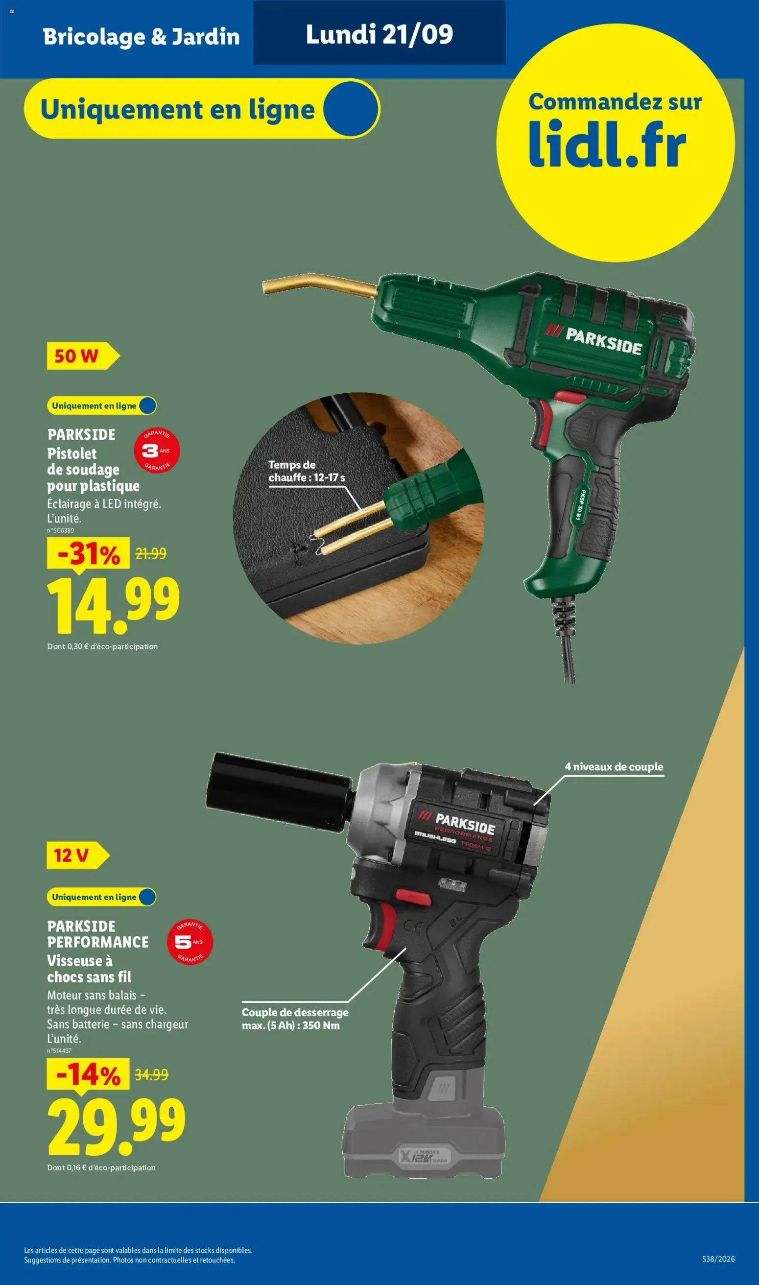 Lidl Ofertas Exclusivas Web del 21 al 24 de septiembre de 2026 du 21 septembre au 24 septembre 2026 - Catalogue page 3