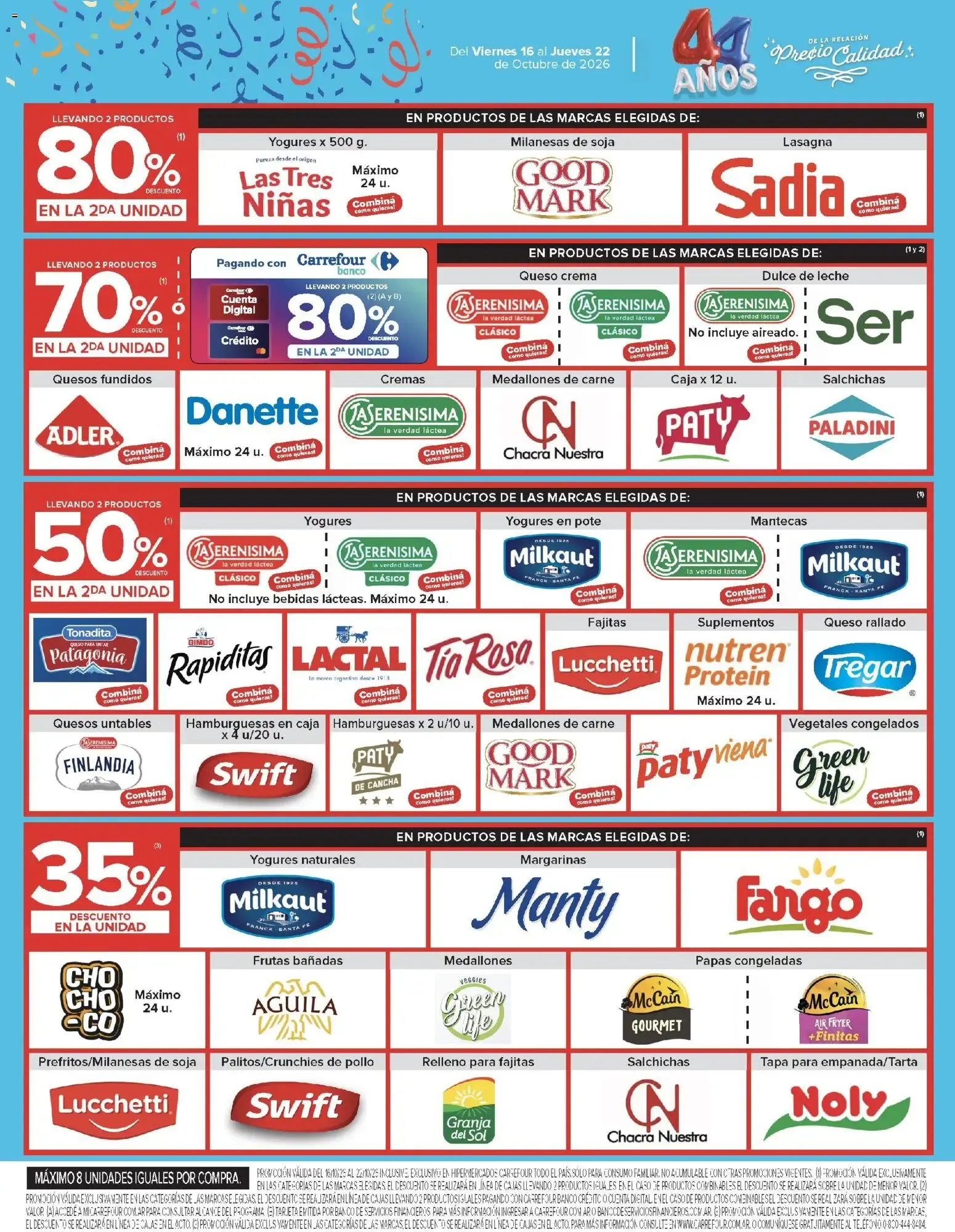 Ofertas de Carrefour: 3ra Semana de Festejos y 44 Años - Ofertas de Productos Carrefour 16 de octubre al 22 de octubre 2026 - Página 13 del catálogo