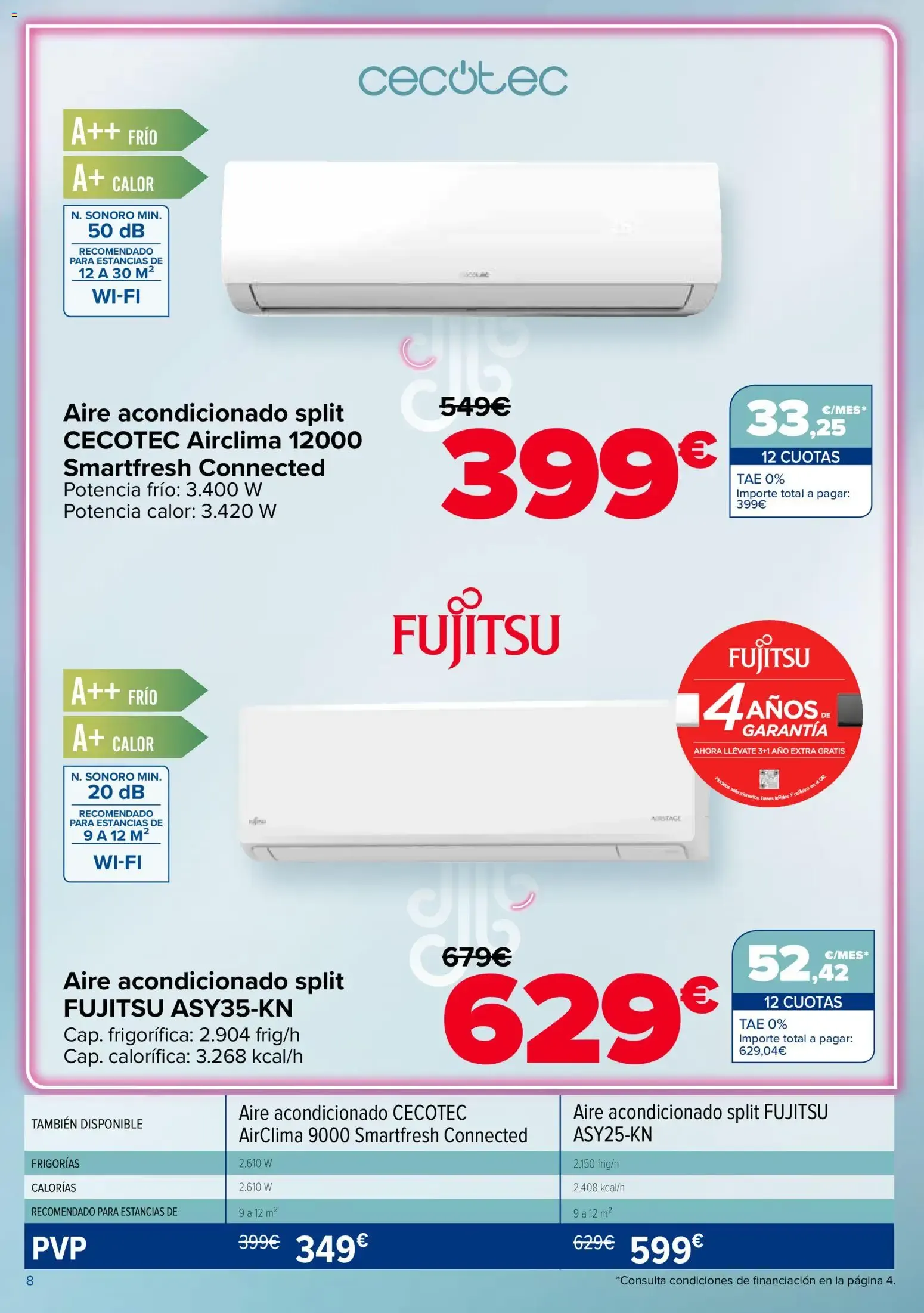Catálogo de Carrefour Aire Acondicionado del 25/05/2026 | Catálogo 25 de mayo al 2 de julio 2026 - Página 8