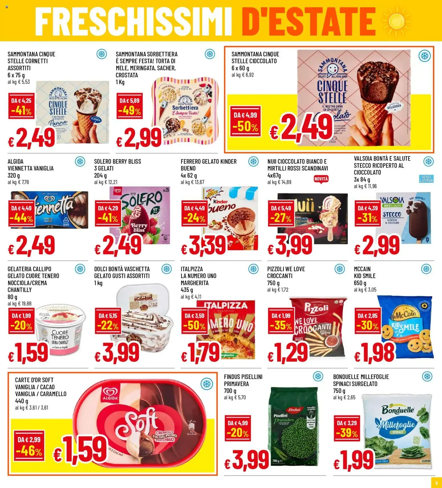 GALASSIA Superstore FRESCHISSIMI D'ESTATE da 30 luglio a 9 agosto di 2026 - Pagina del volantino 5